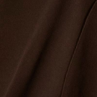 Brown Cosy Short Sleeve T-Shirt