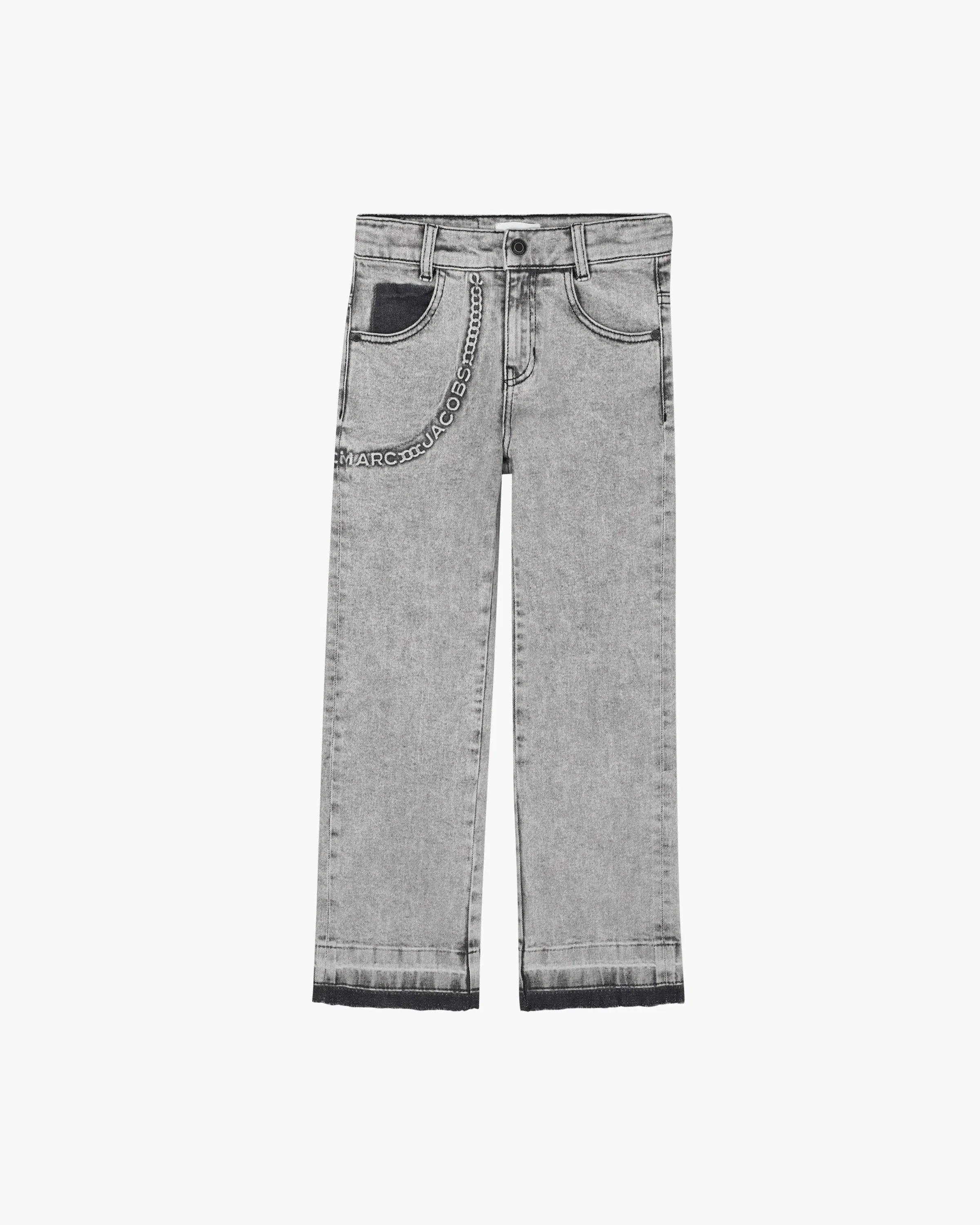 The Trompe Loeil Chain Jeans