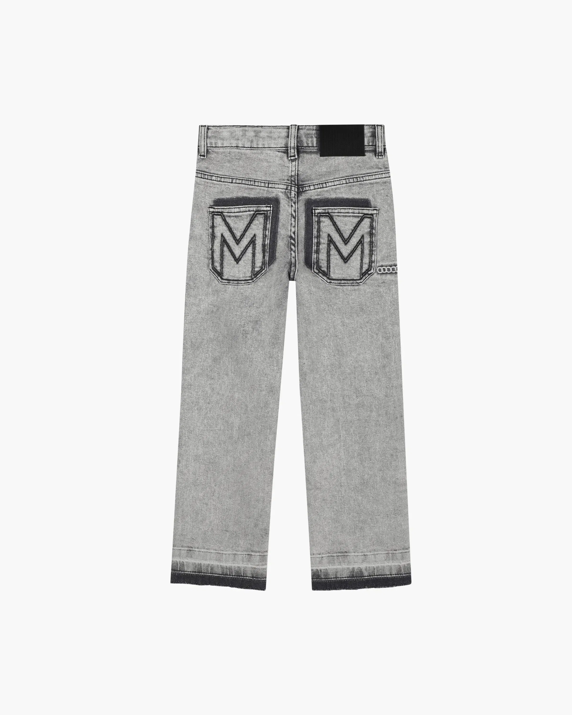 The Trompe Loeil Chain Jeans