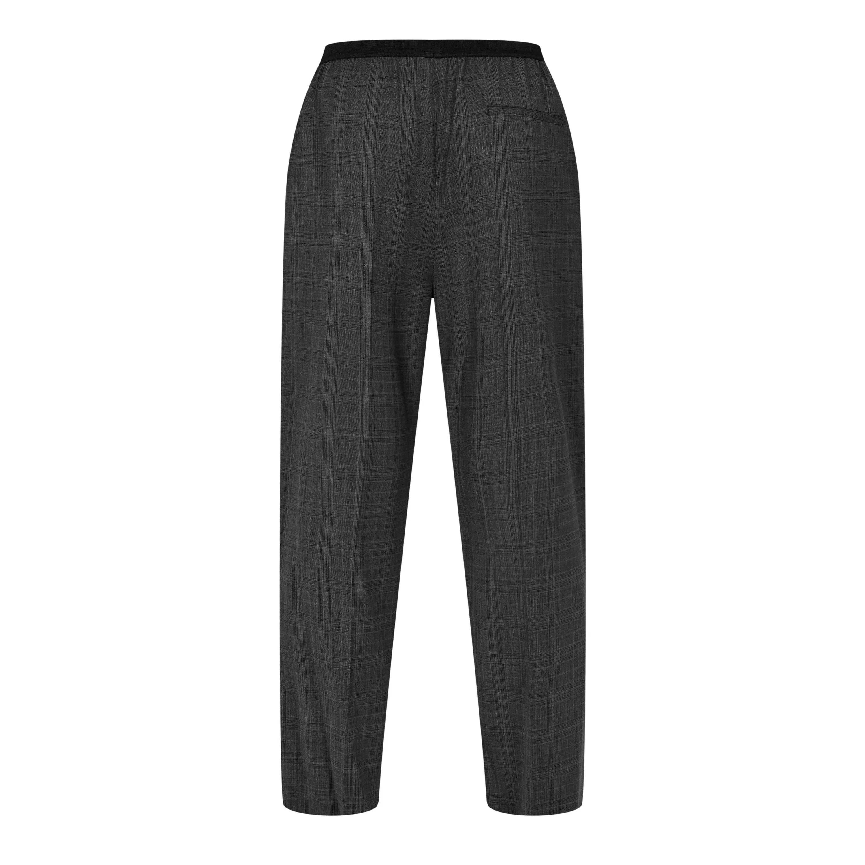 Elastic Wide Leg Trousers