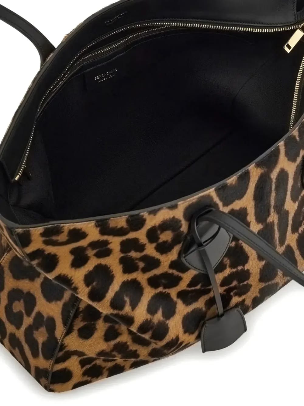 animal print tote bag