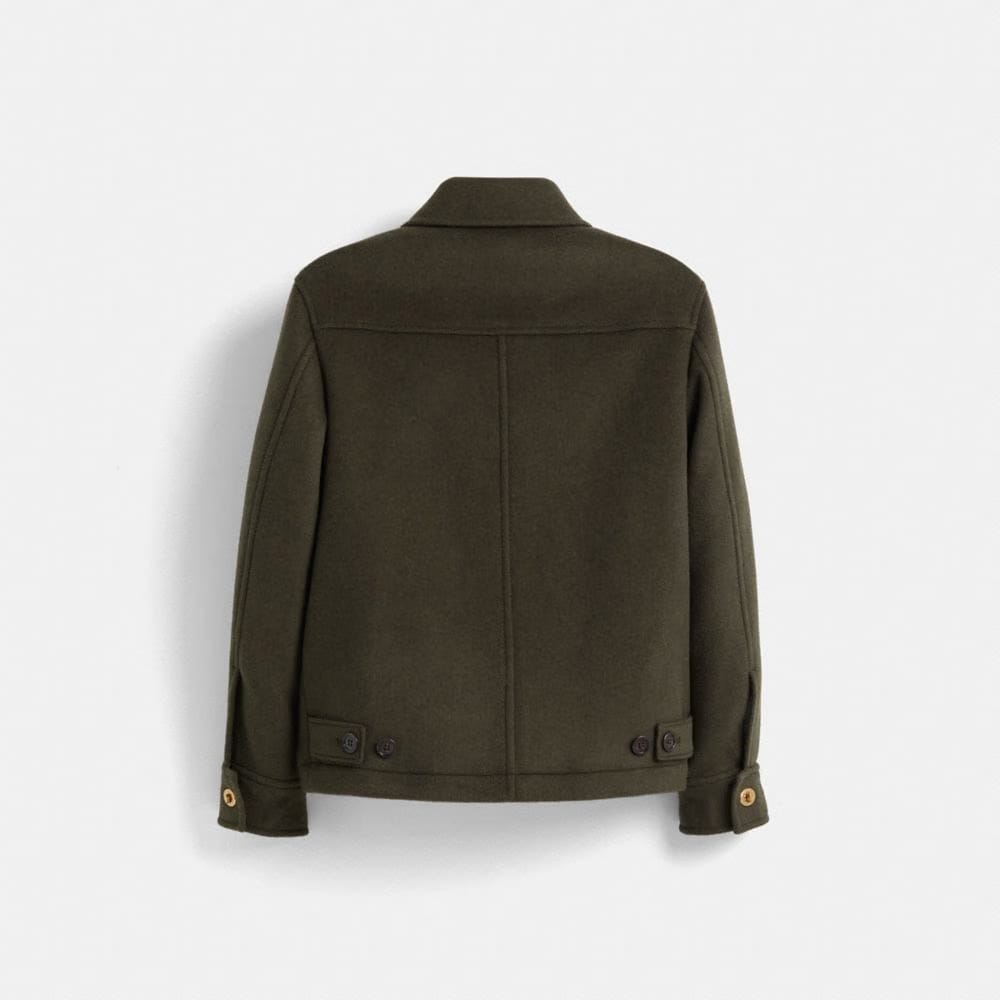 Restored Short Wool Coat