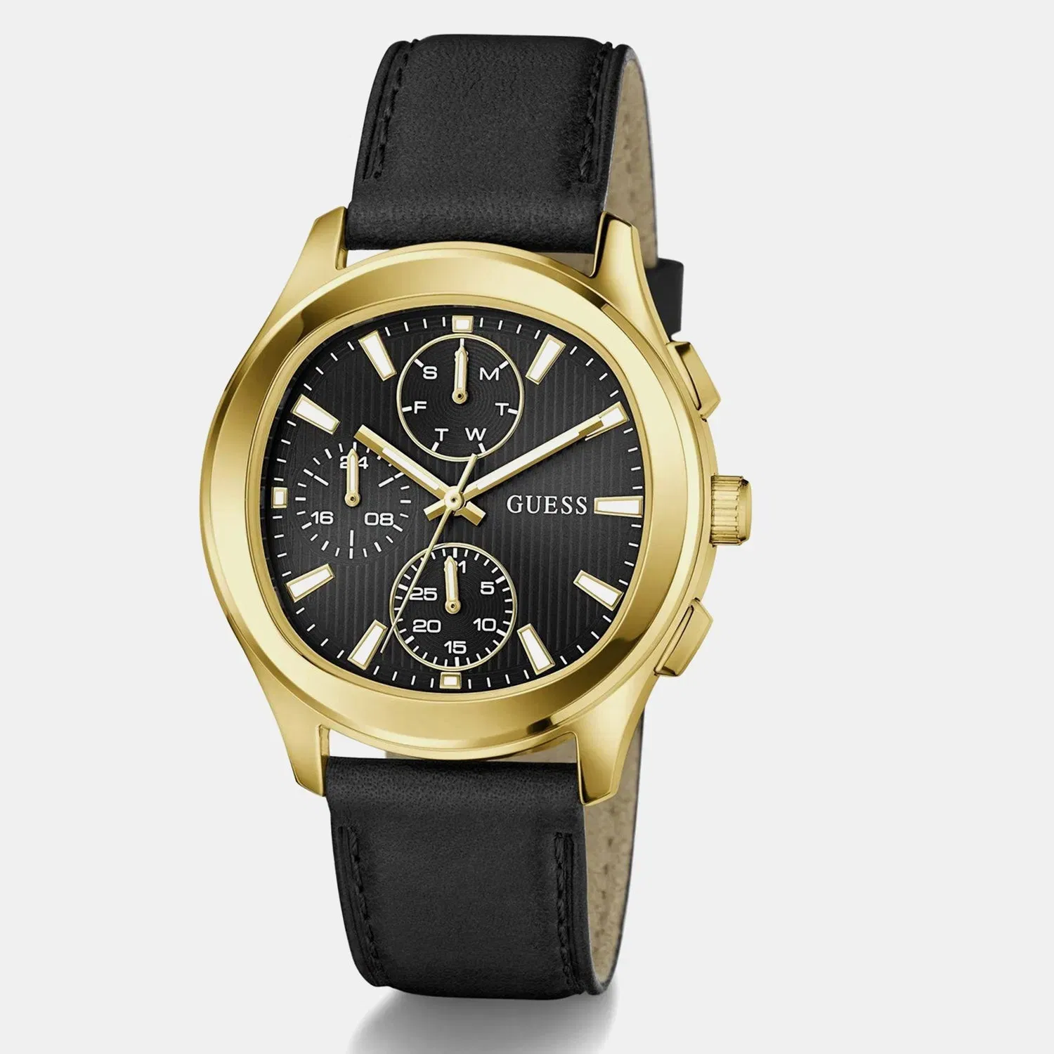 Guess Gd Palmer Men Quartz Black Dial Analog Stainless Steel Gw1049G2