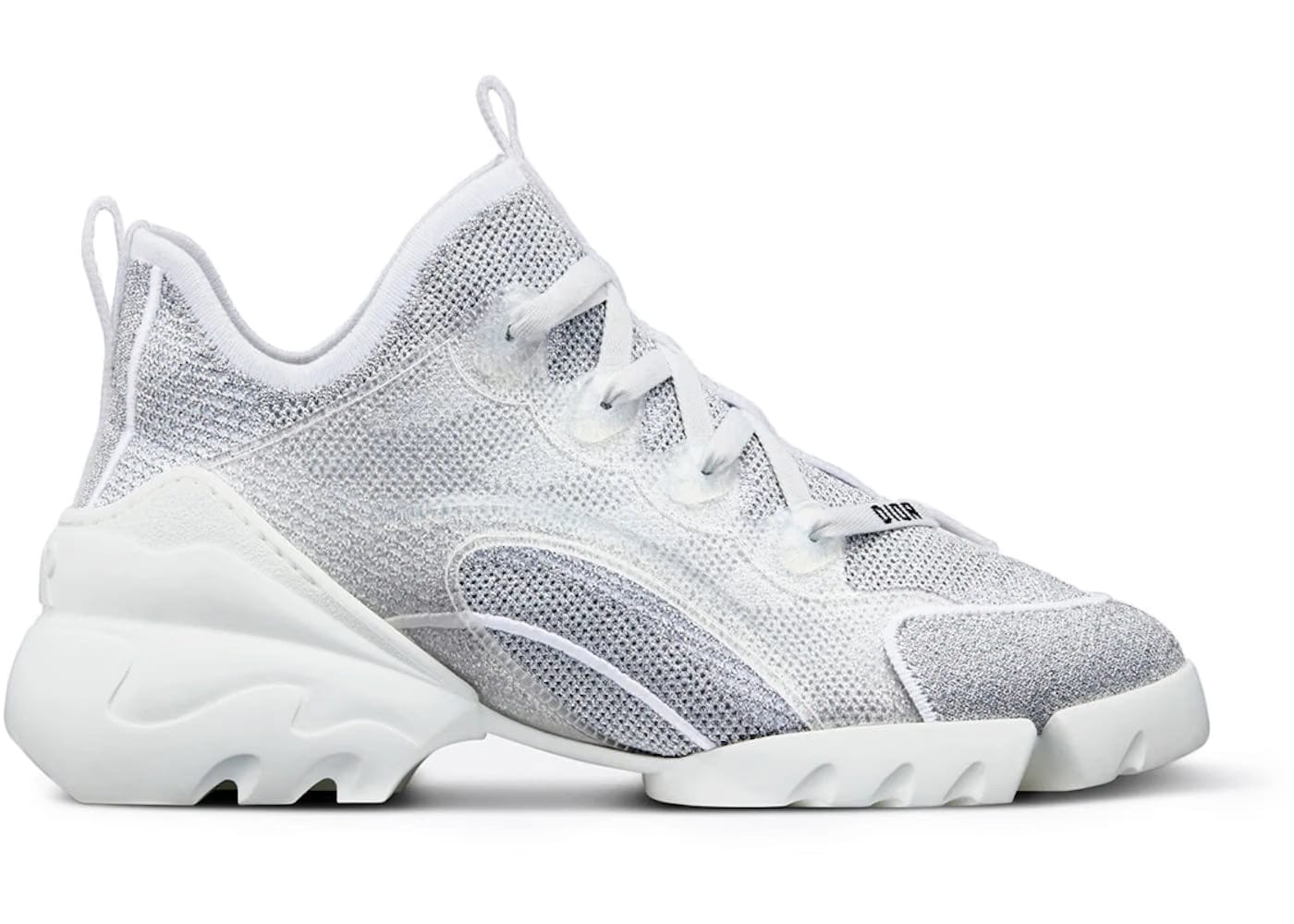 Dior D-Connect Silver-Tone White Womens