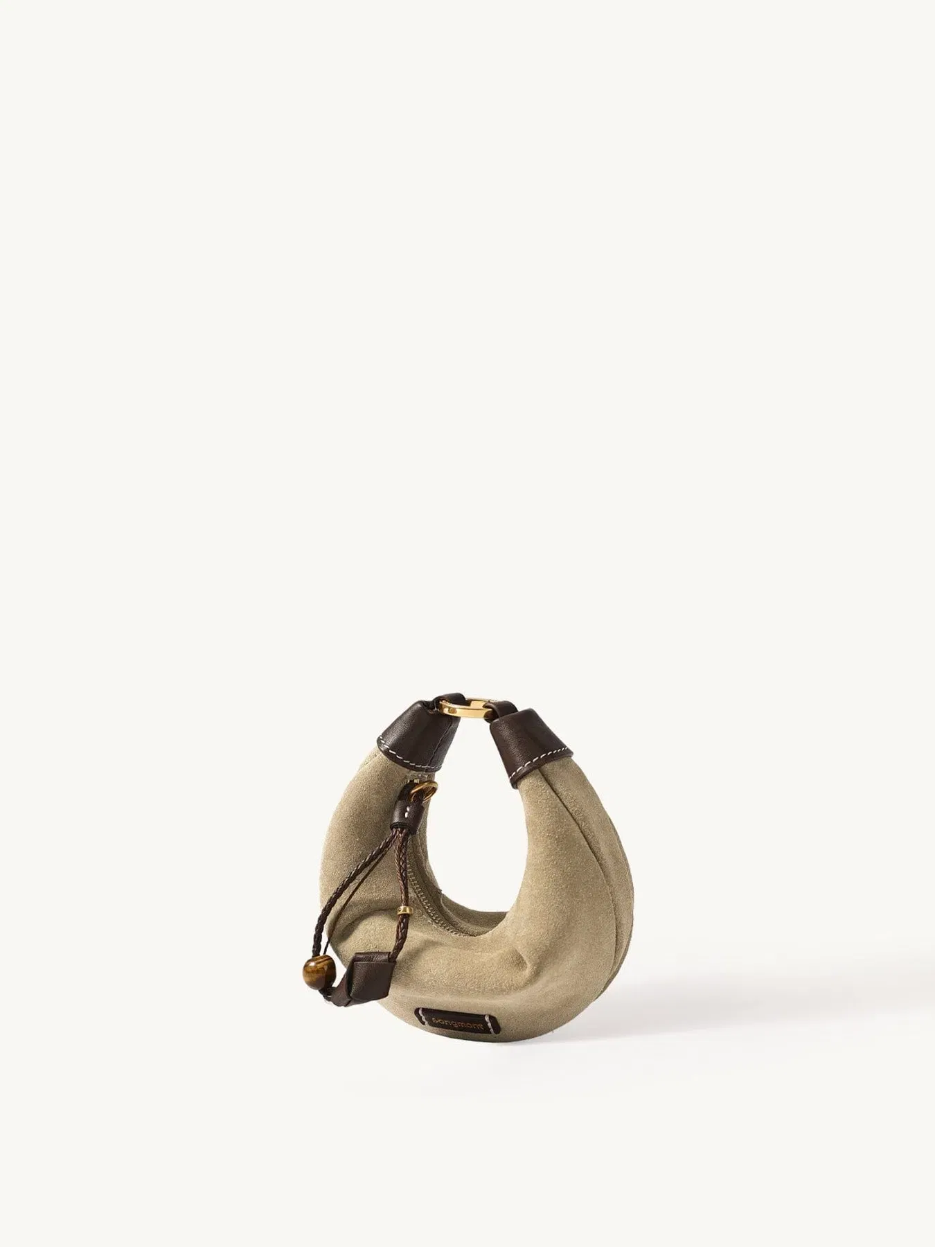 Songmont Mini Luna Airpods Case - Dune Suede