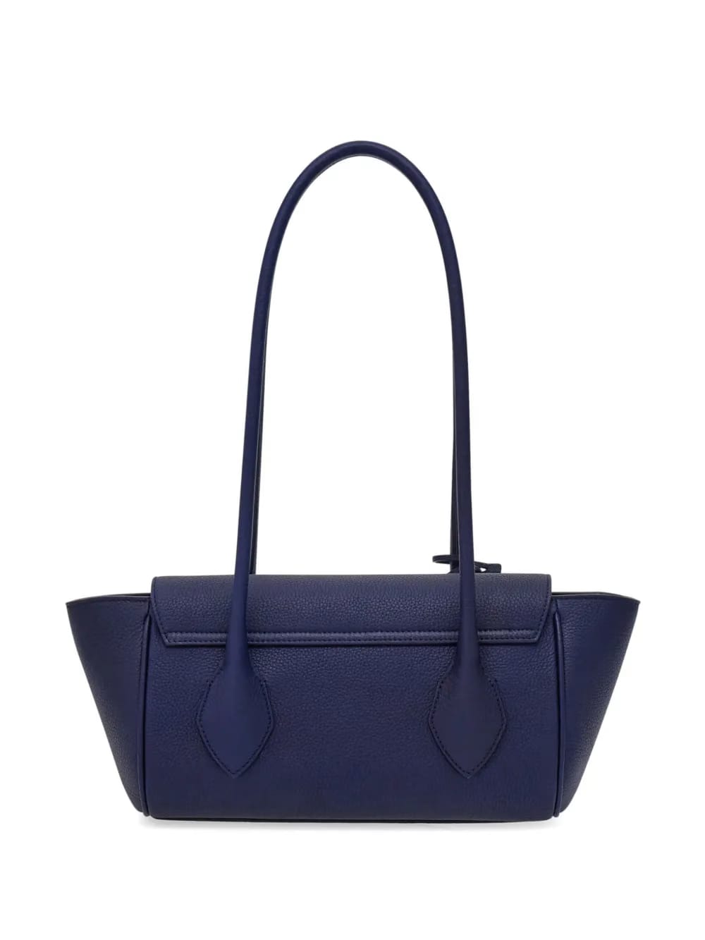 small East-West leather tote bag