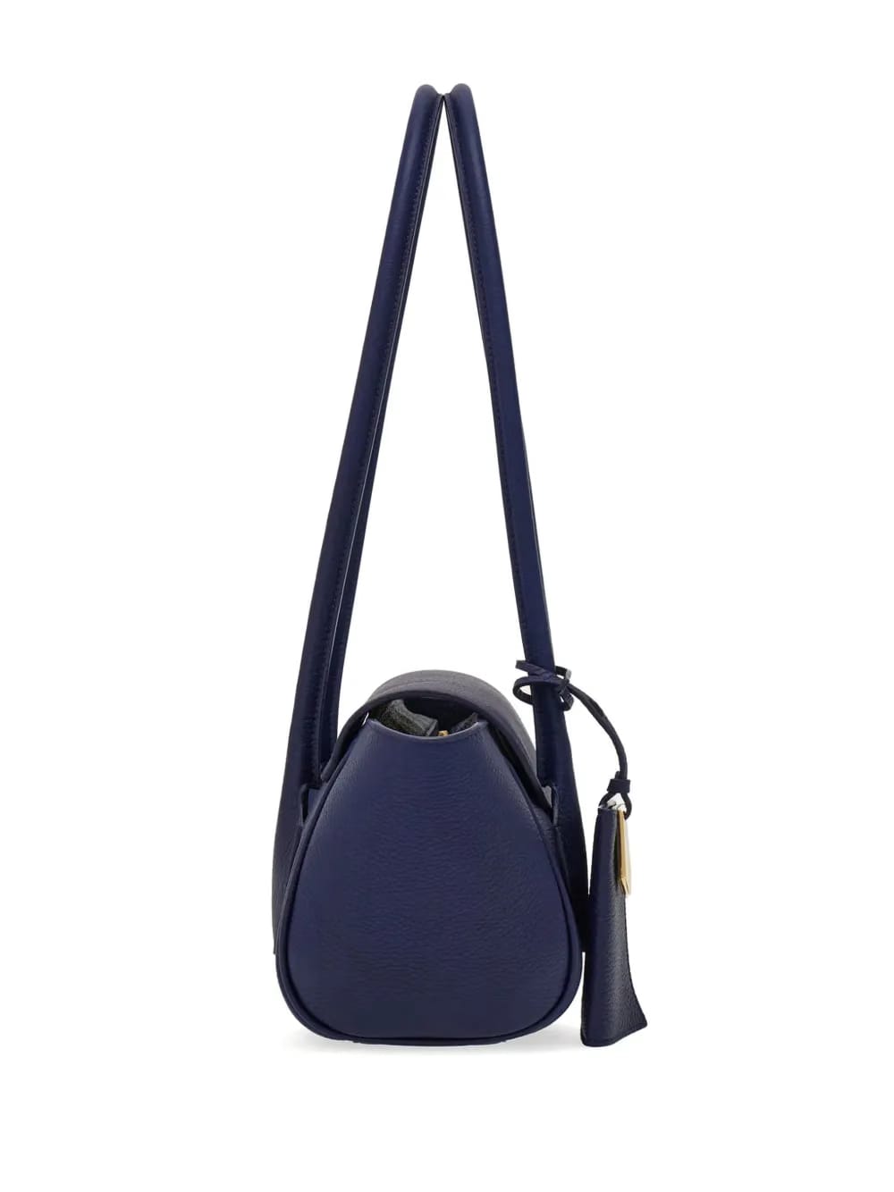 small East-West leather tote bag