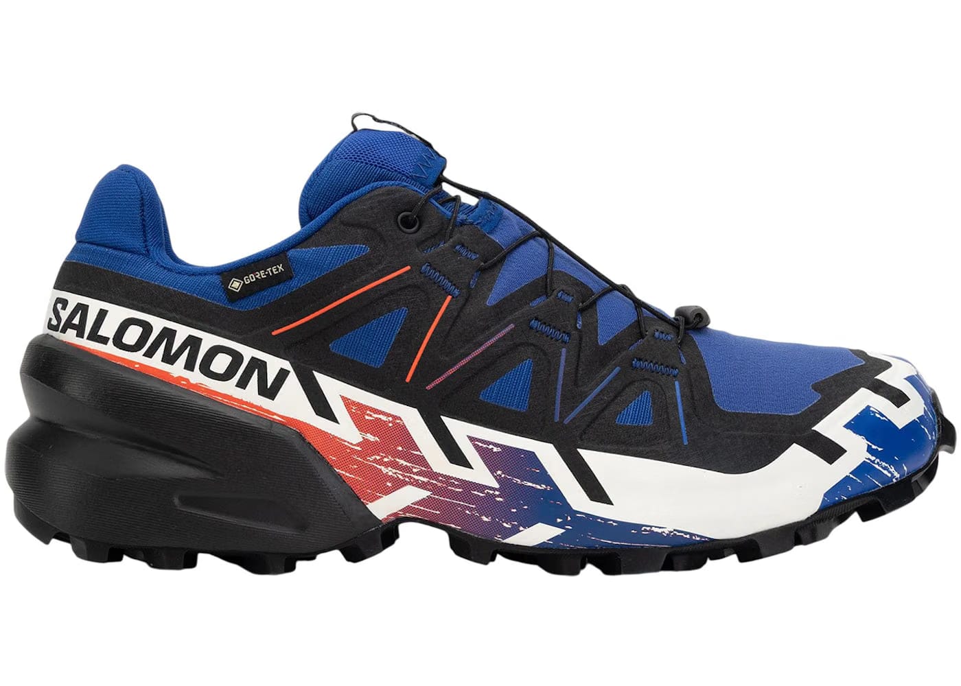 Salomon Speedcross 6 Gore-Tex Surf The Web Fiery Red White