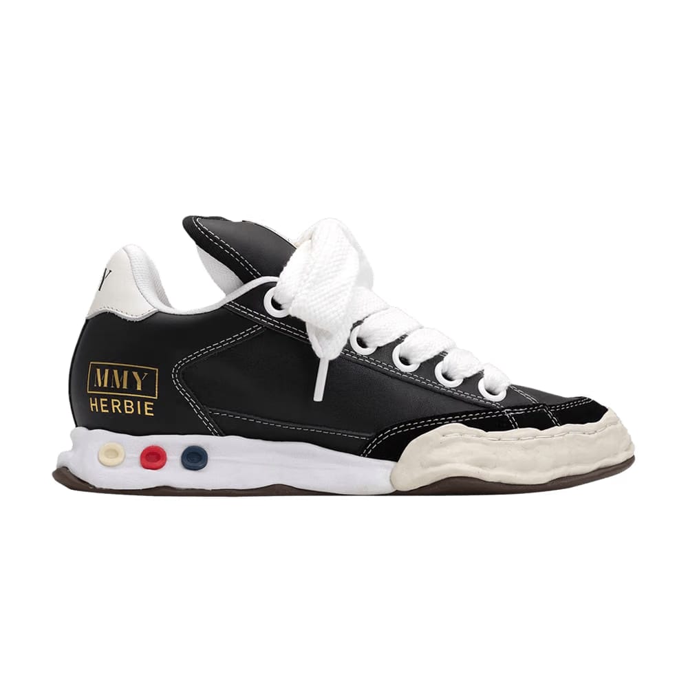 Maison Mihara Yasuhiro Herbie Puffer OG Sole Leather Low Black White