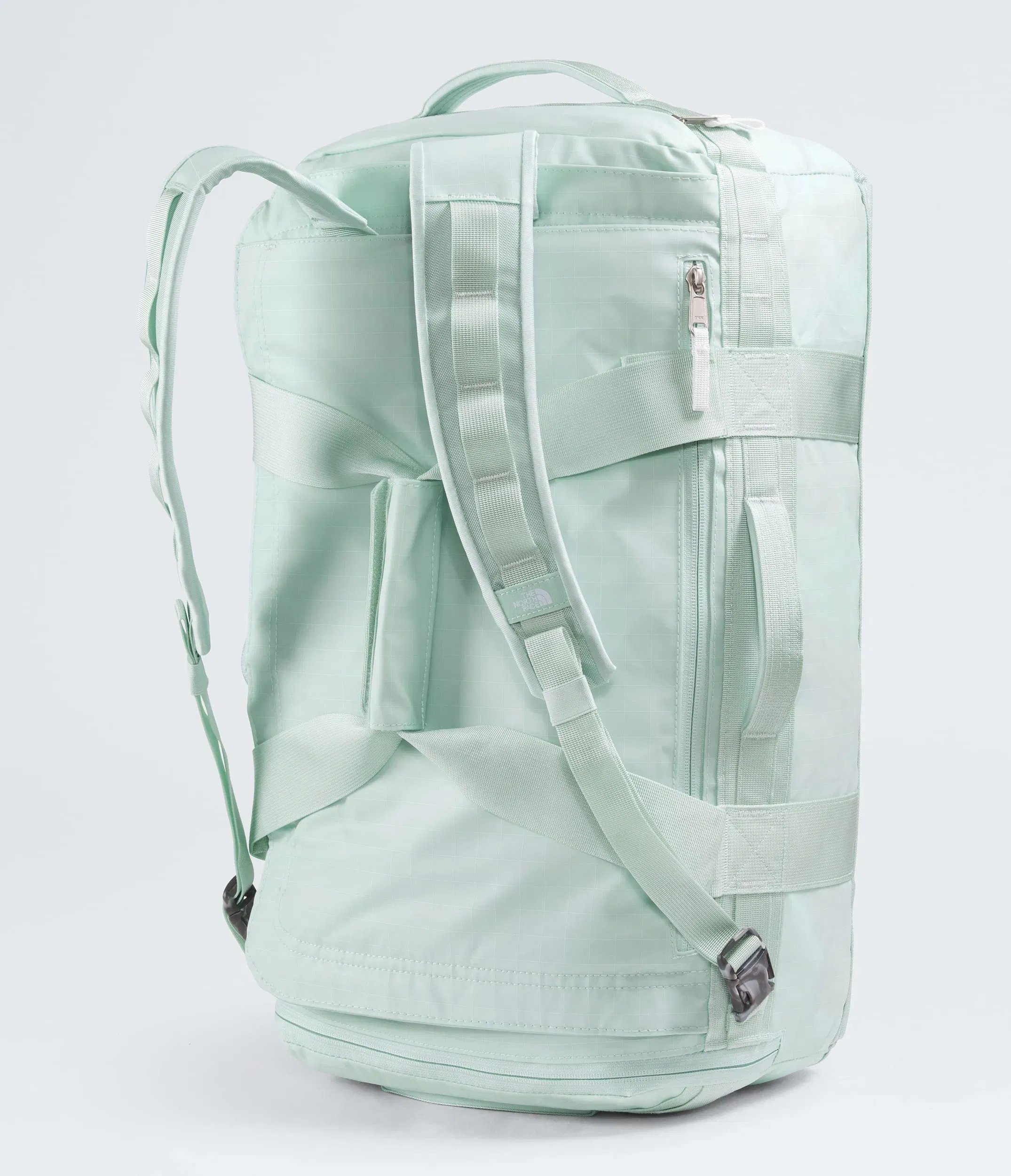The North Face Base Camp™ Voyager Duffel—42L Opal Frost-Pearl Stone-Tnf White