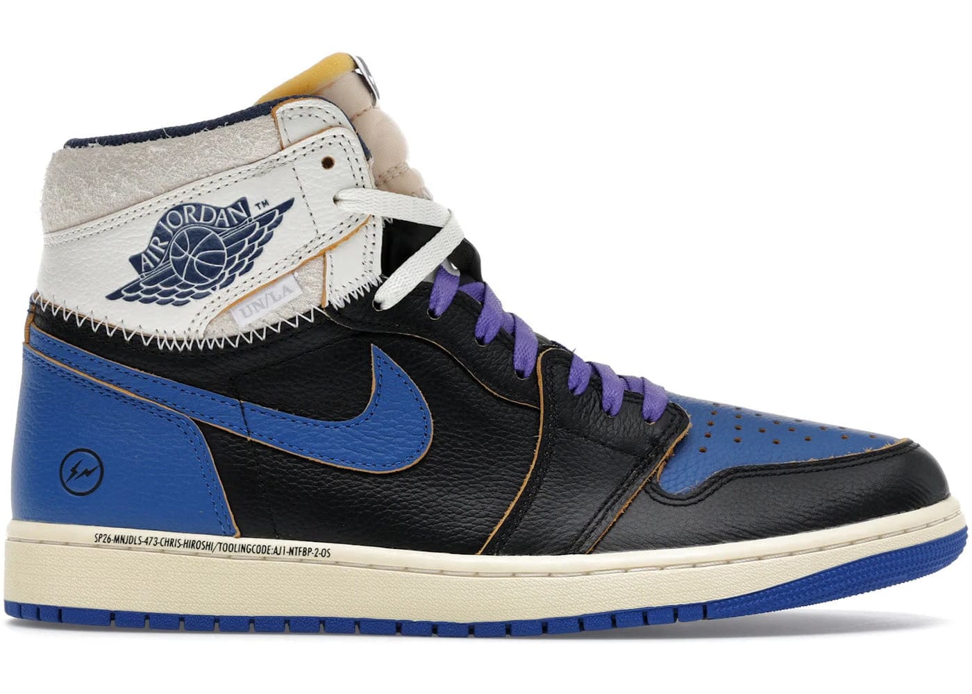 Fragment Design x Union LA x Air Jordan 1 Retro High OG Sport Royal