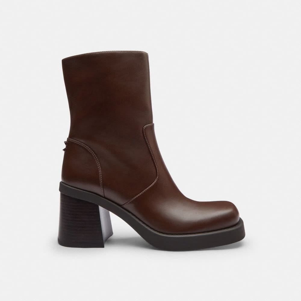 Women's Coach Sculpted C Bootie Maple