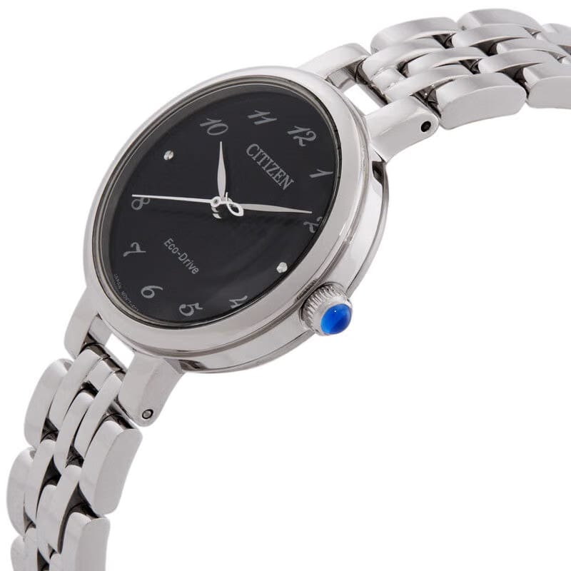 Citizen L Classic Eco-Drive Black Dial Women's Watch