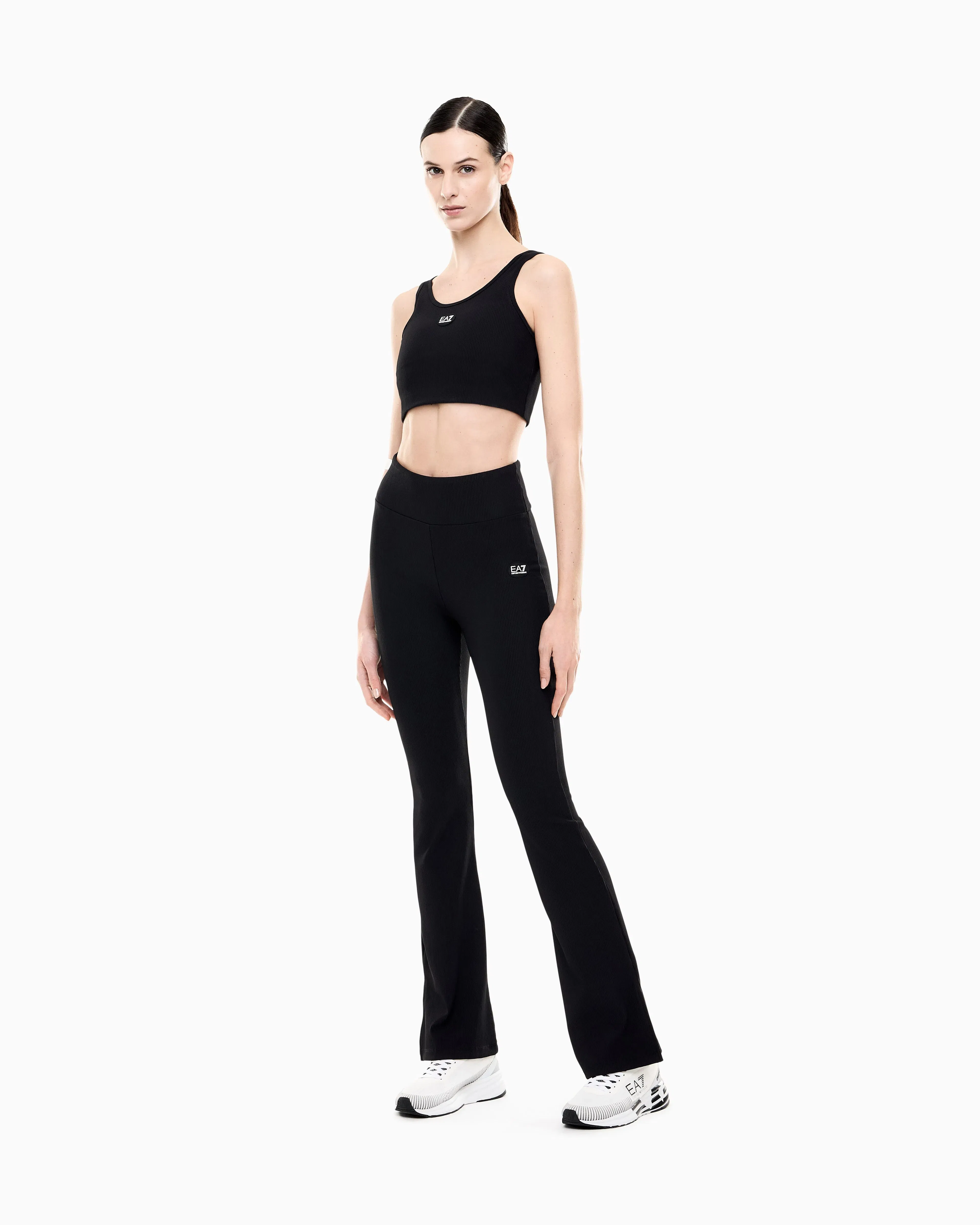 EA7 Medium-support sports bra Dynamic Athlete in VIGOR7 technical fabric