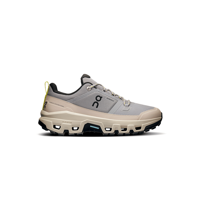 On Running Cloudrock Low Waterproof Alloy Ice Womens