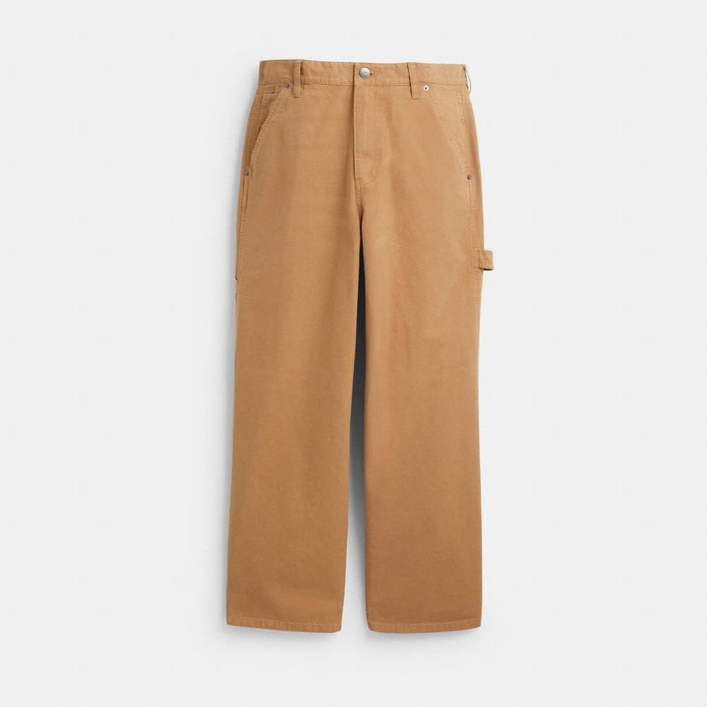 Canvas Pants In Organic Cotton
