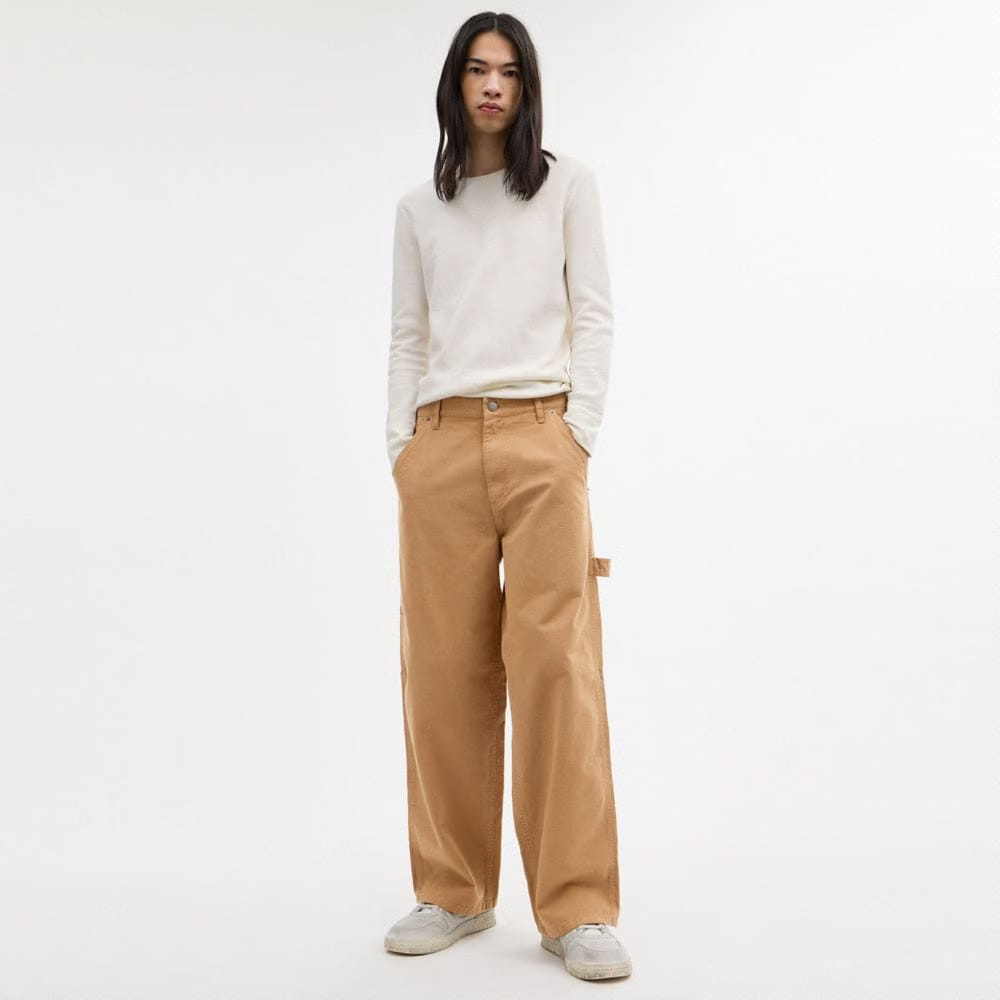 Canvas Pants In Organic Cotton