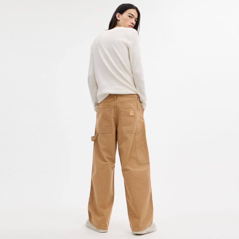 Canvas Pants In Organic Cotton