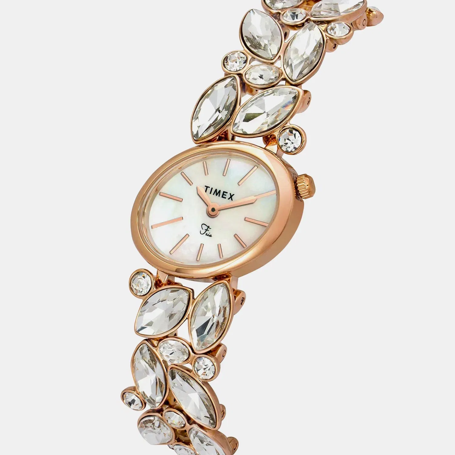 Timex Fria Women Quartz Dial Analog Brass Watch Twel20902