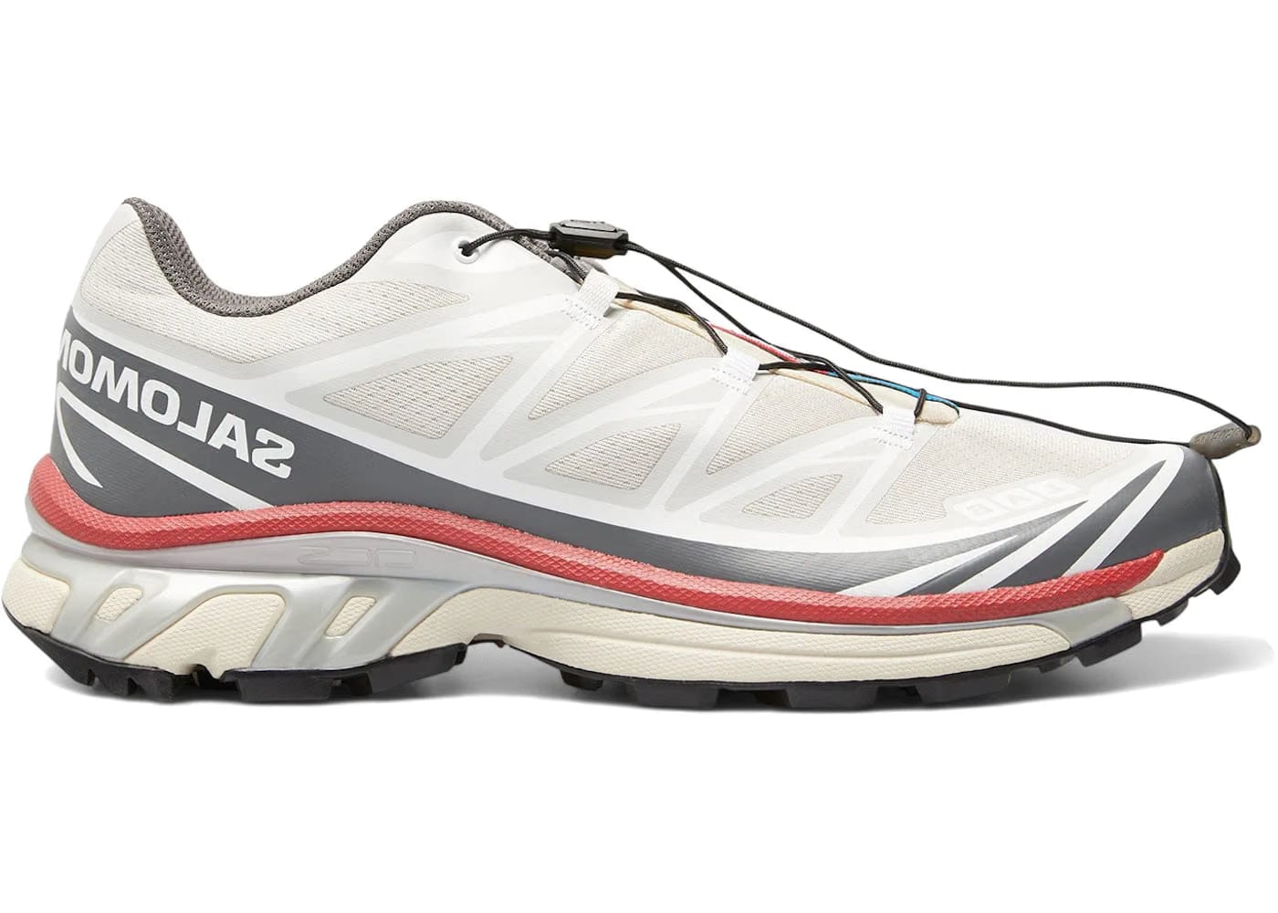 Salomon Xt-6 White Grey Red