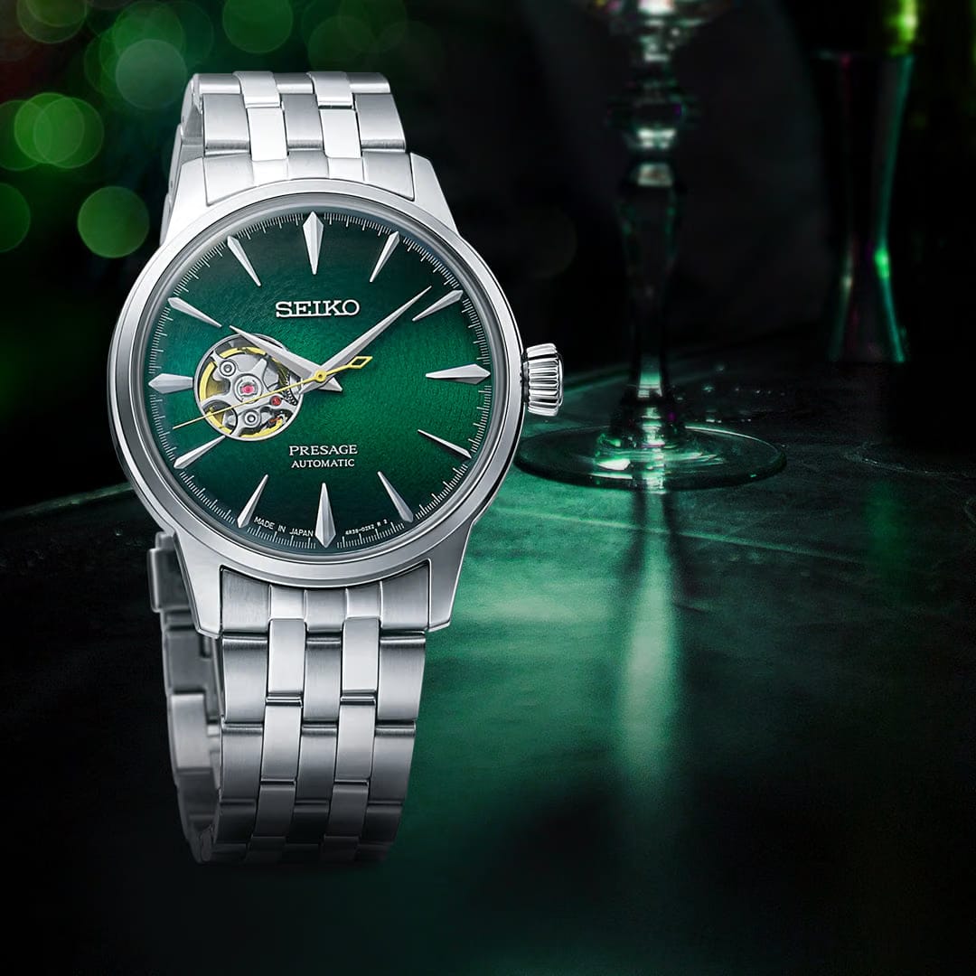 Seiko Presage Cocktail Time Grasshopper - Green - SSA441J1