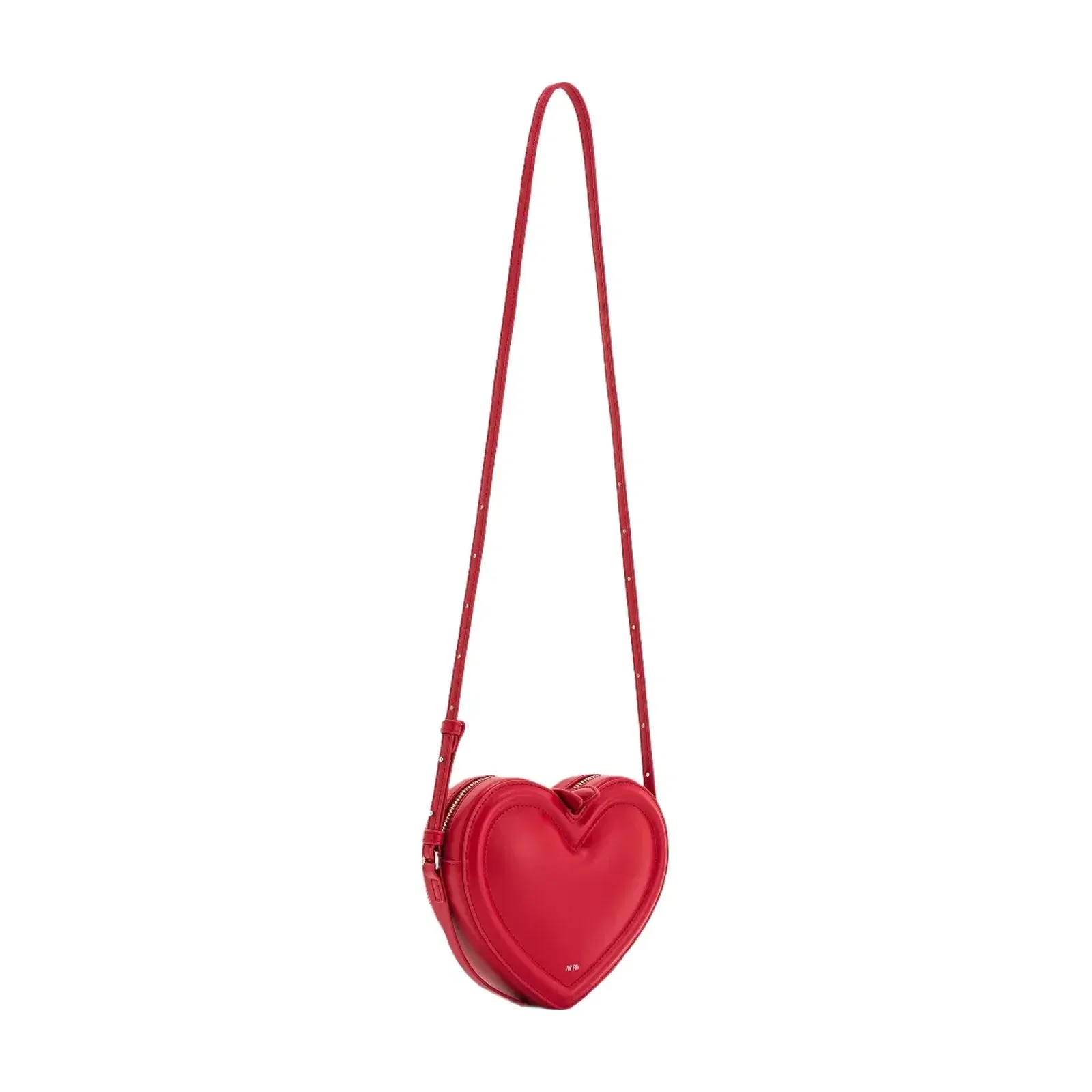 Arlene Heart Shaped Bag - Magenta
