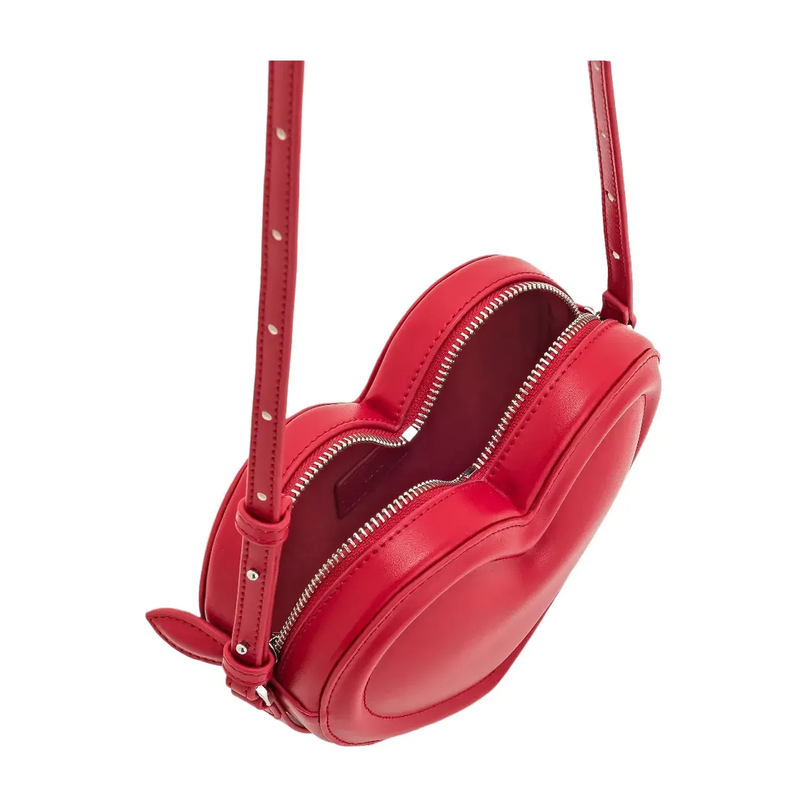 Arlene Heart Shaped Bag - Magenta