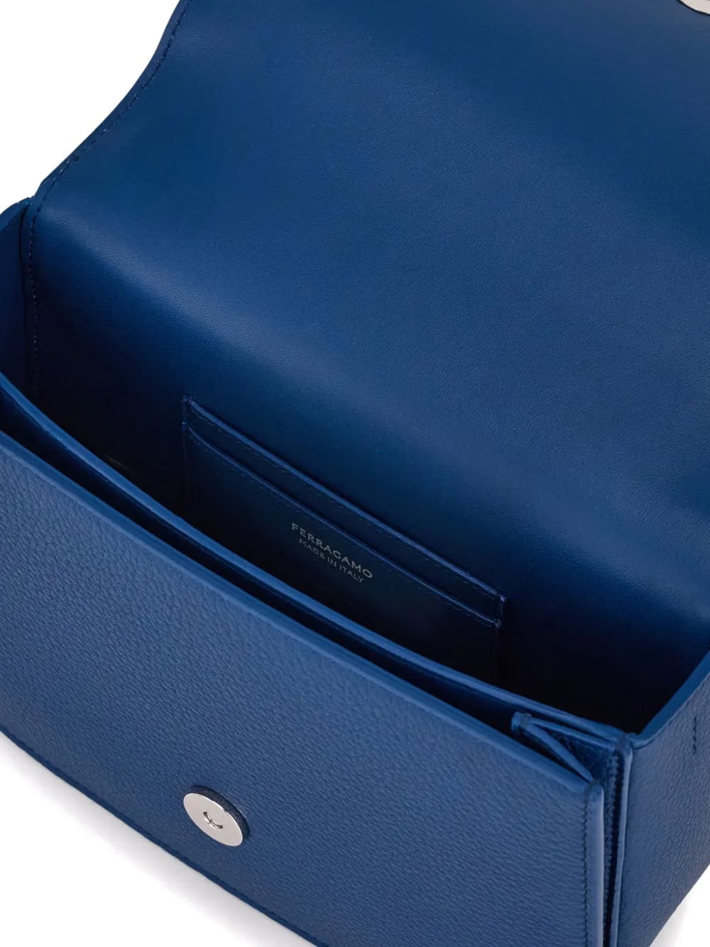 Double Gancini crossbody bag