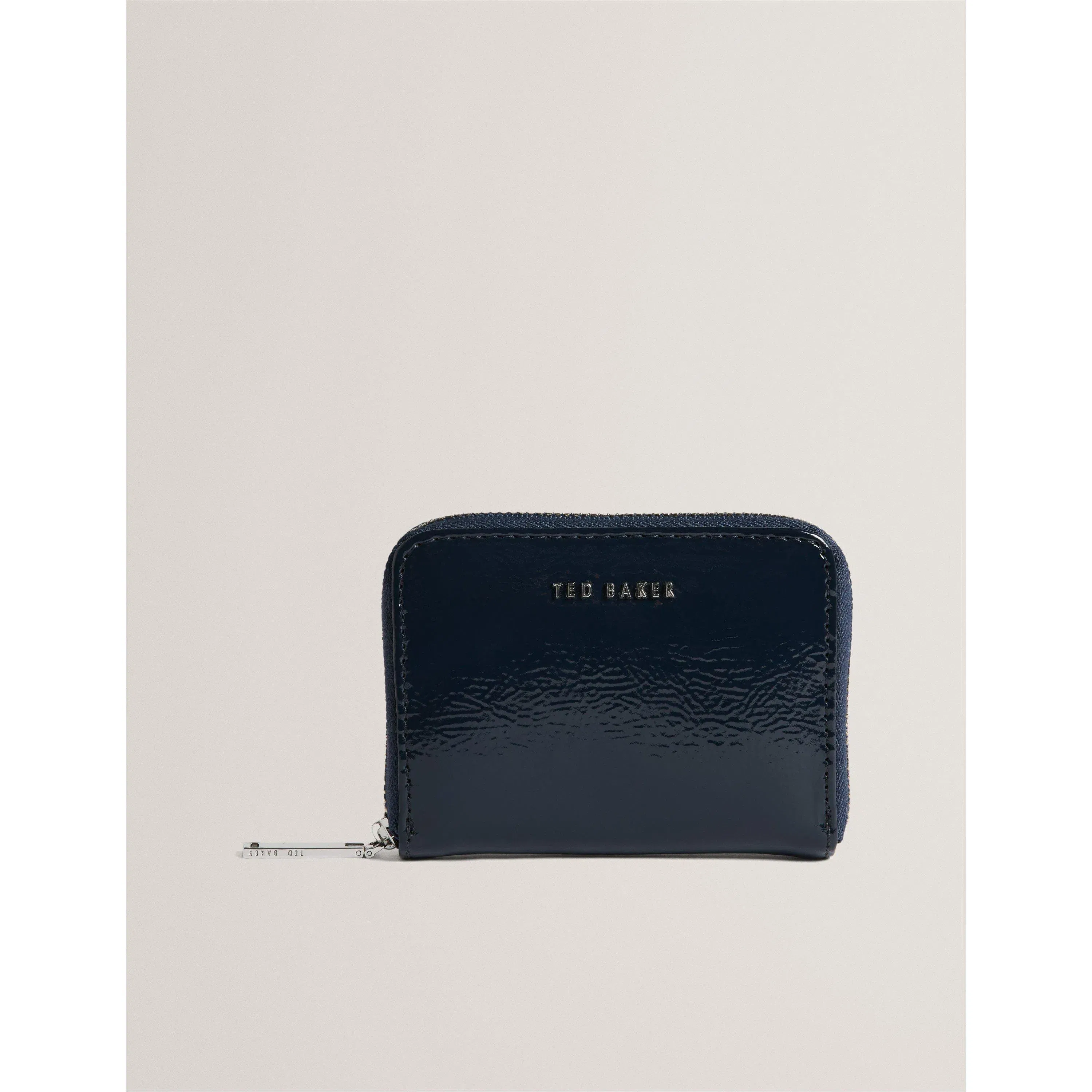 Crinkle Zip Around Purse