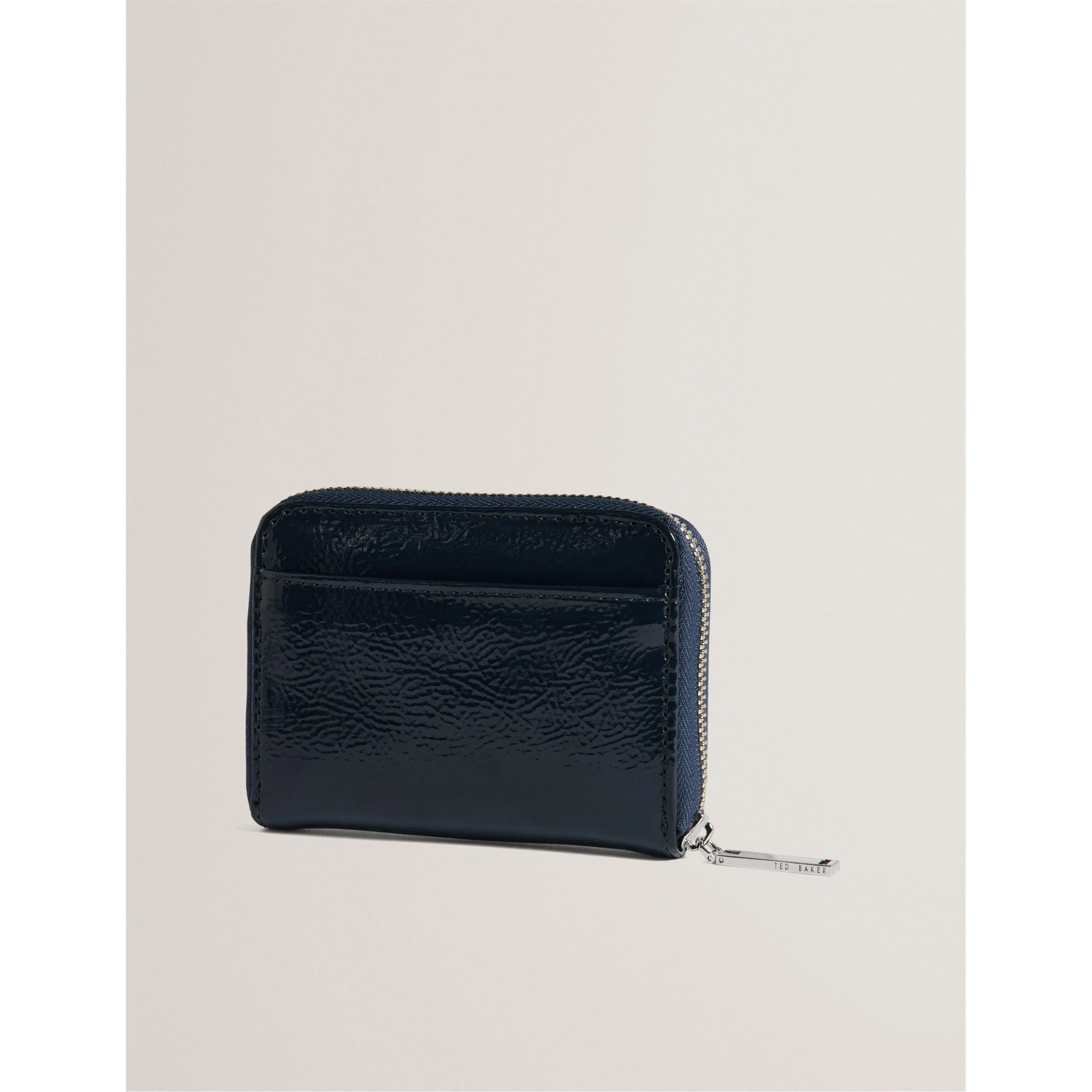 Crinkle Zip Around Purse