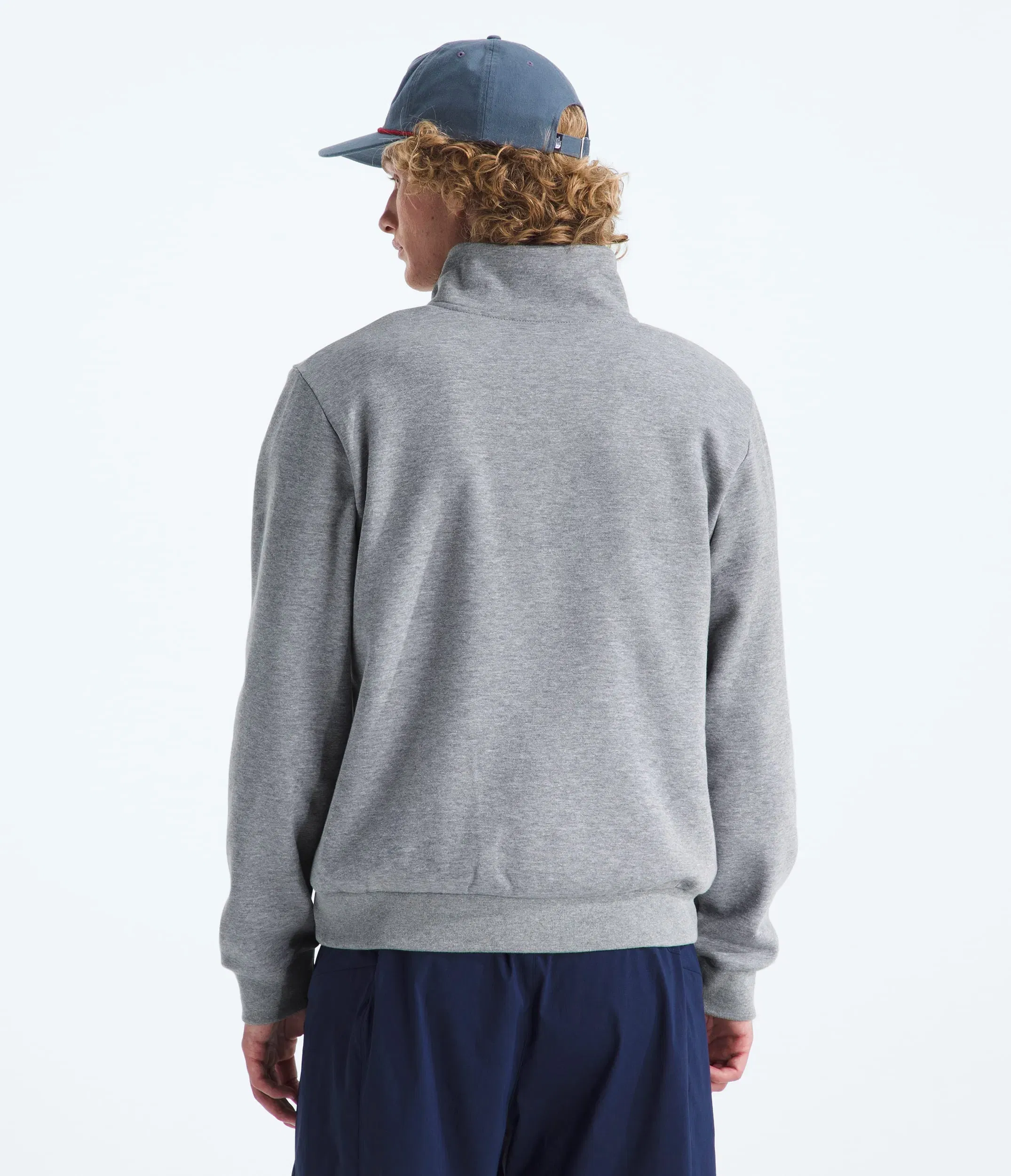 The North Face Men’s Evolution Simple Dome Regular ¼-Zip TNF Pale Grey Heather