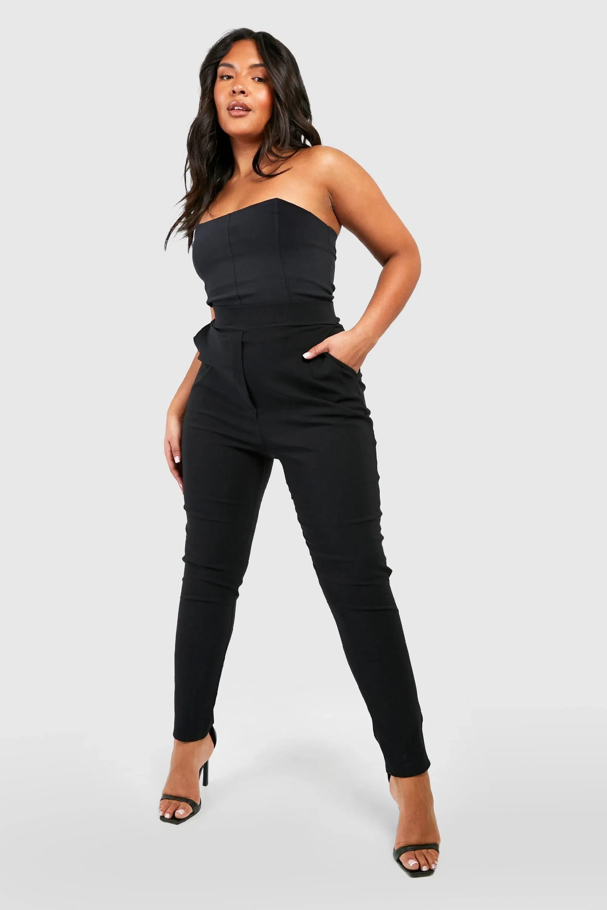 Plus Super Stretch Fitted Trousers