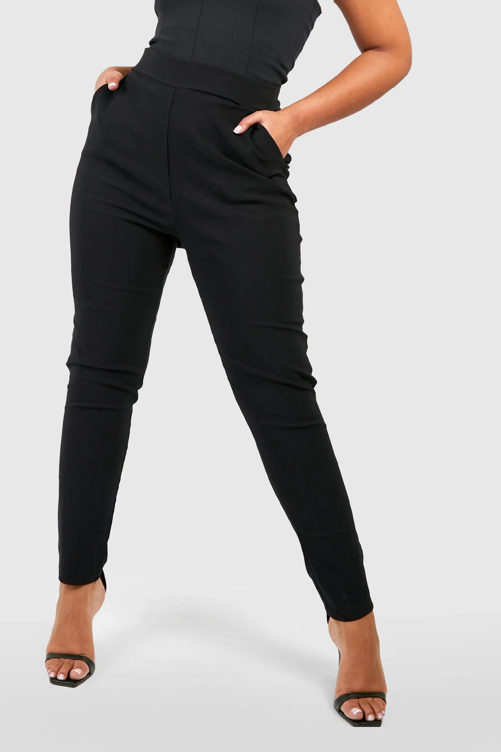 Plus Super Stretch Fitted Trousers