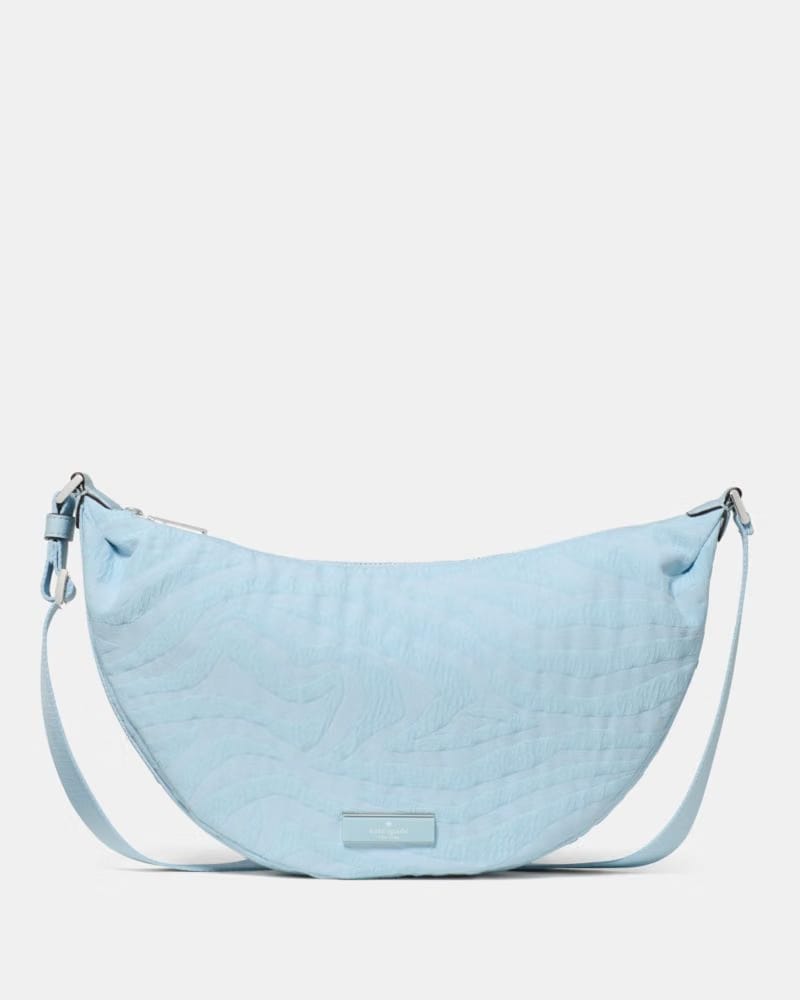 KateSpade Carter Zebra Sling Crossbody Bag Blue Multicolor