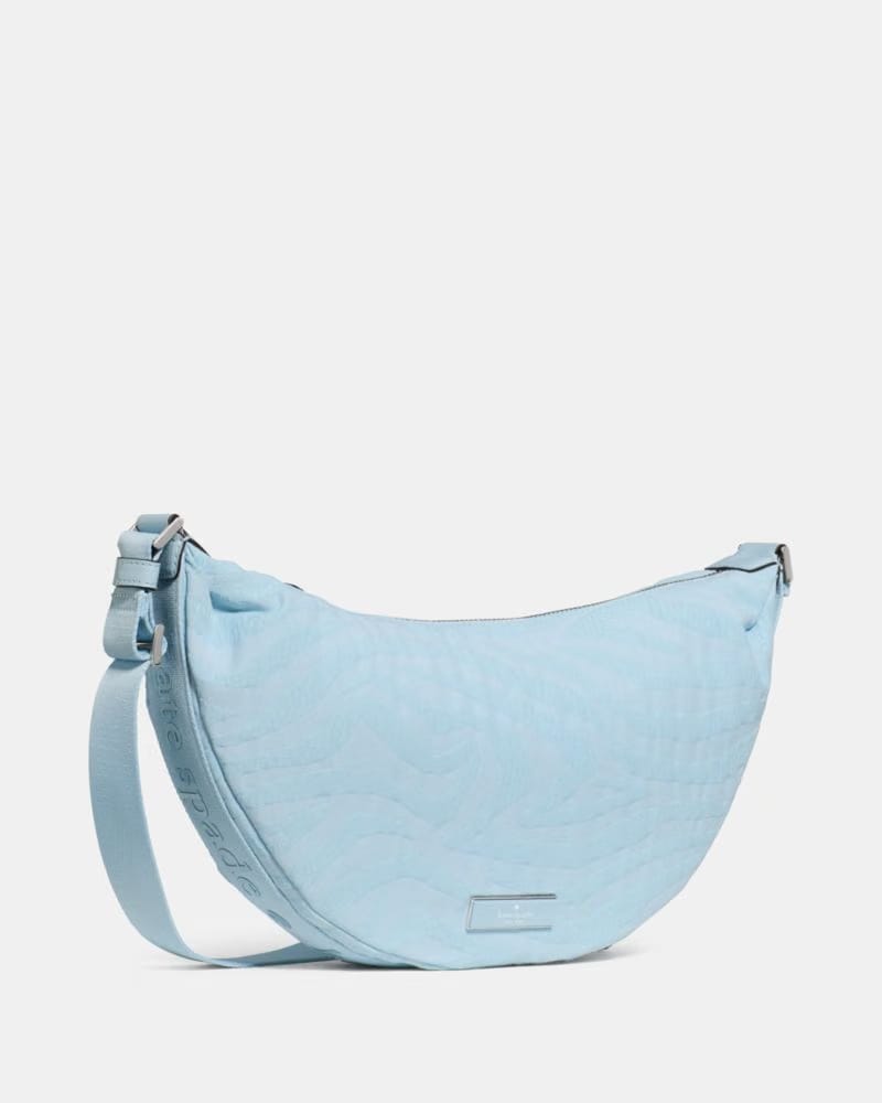 KateSpade Carter Zebra Sling Crossbody Bag Blue Multicolor