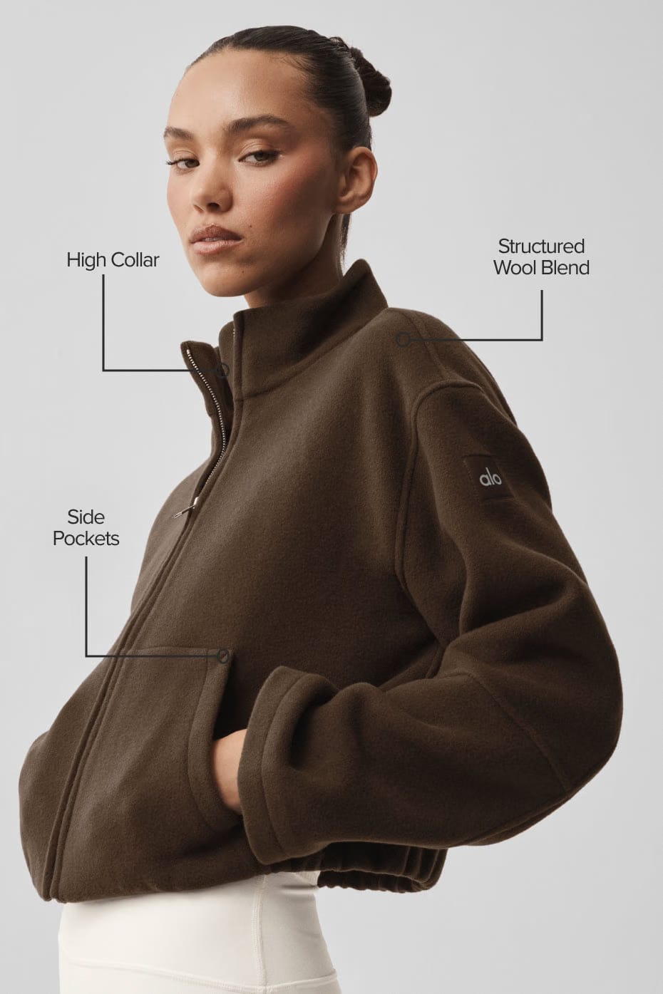 Double Face Wool City Girl Jacket