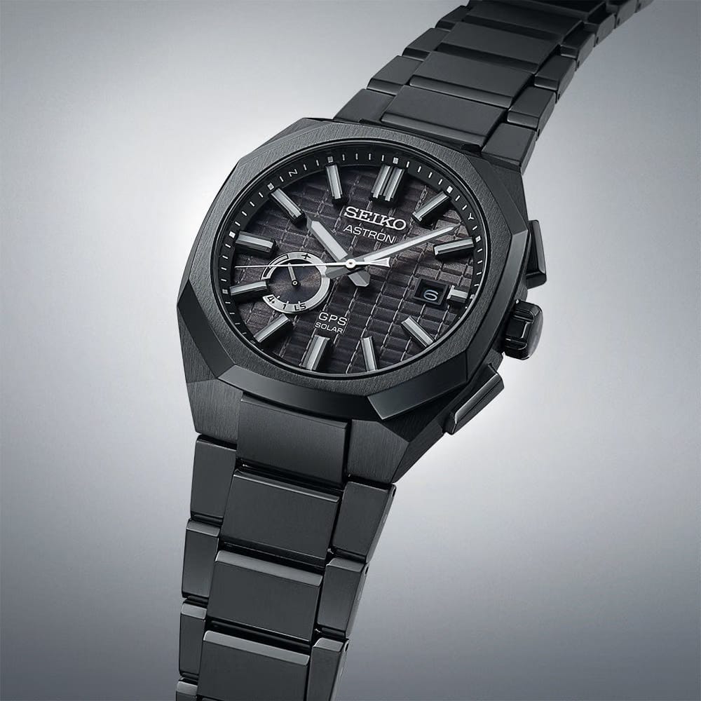 Seiko Astron Gps Solar Jet Black Crystal Box - Black - SSJ015J1