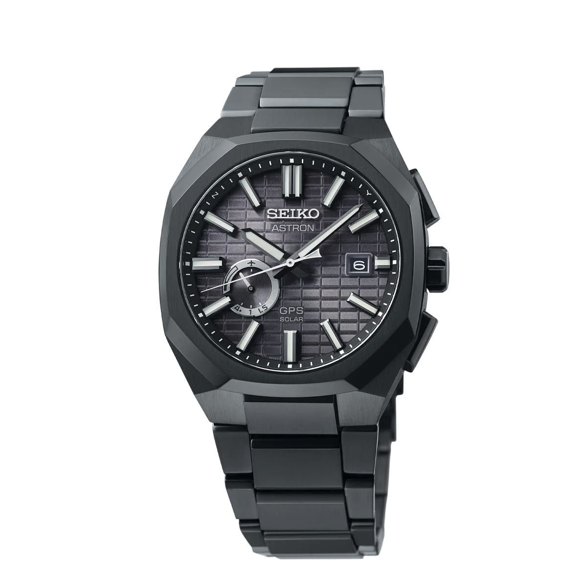 Seiko Astron Gps Solar Jet Black Crystal Box - Black - SSJ015J1