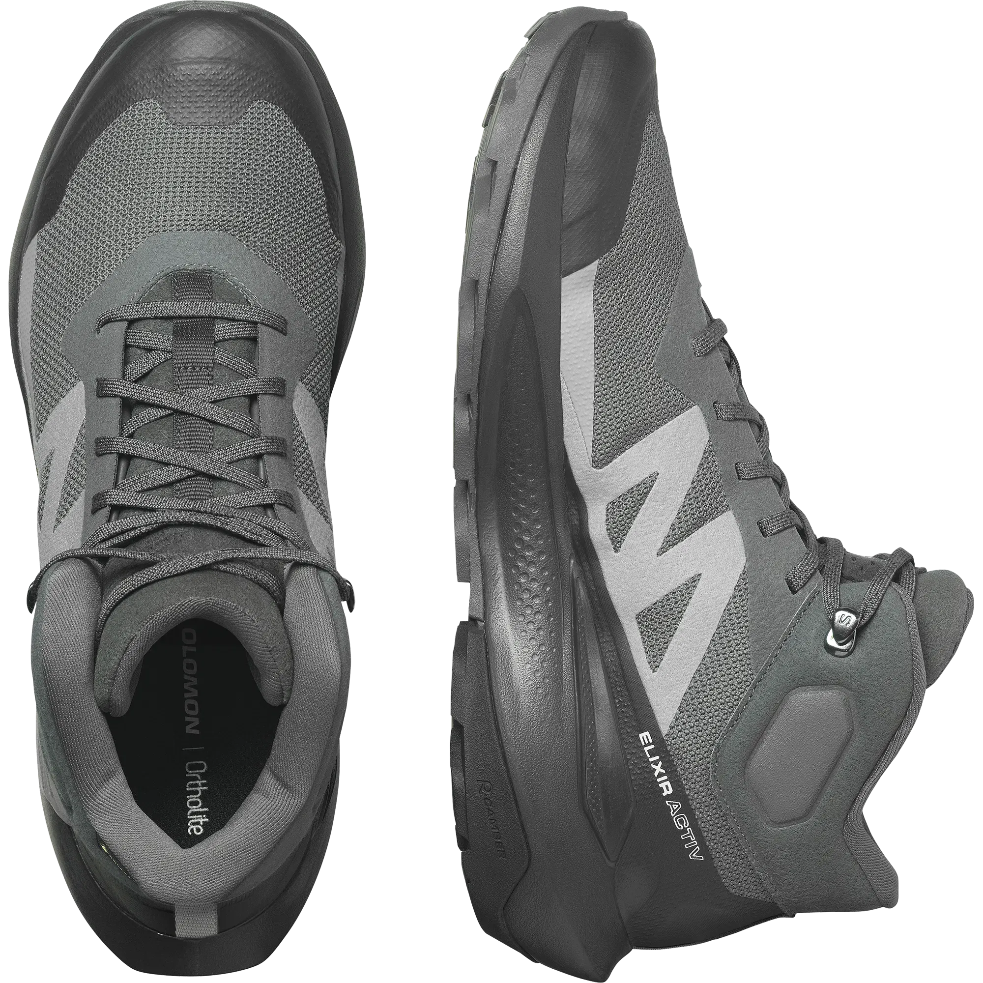 Salomon Elixir Activ Mid Gore-Tex Hiking & Backpacking Shoes Magnet