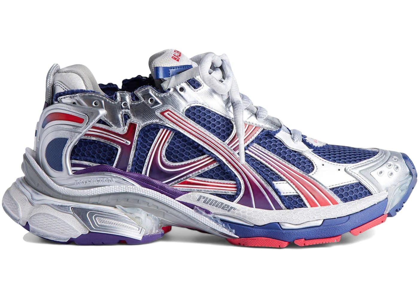Balenciaga Runner Gradient Navy Red Grey
