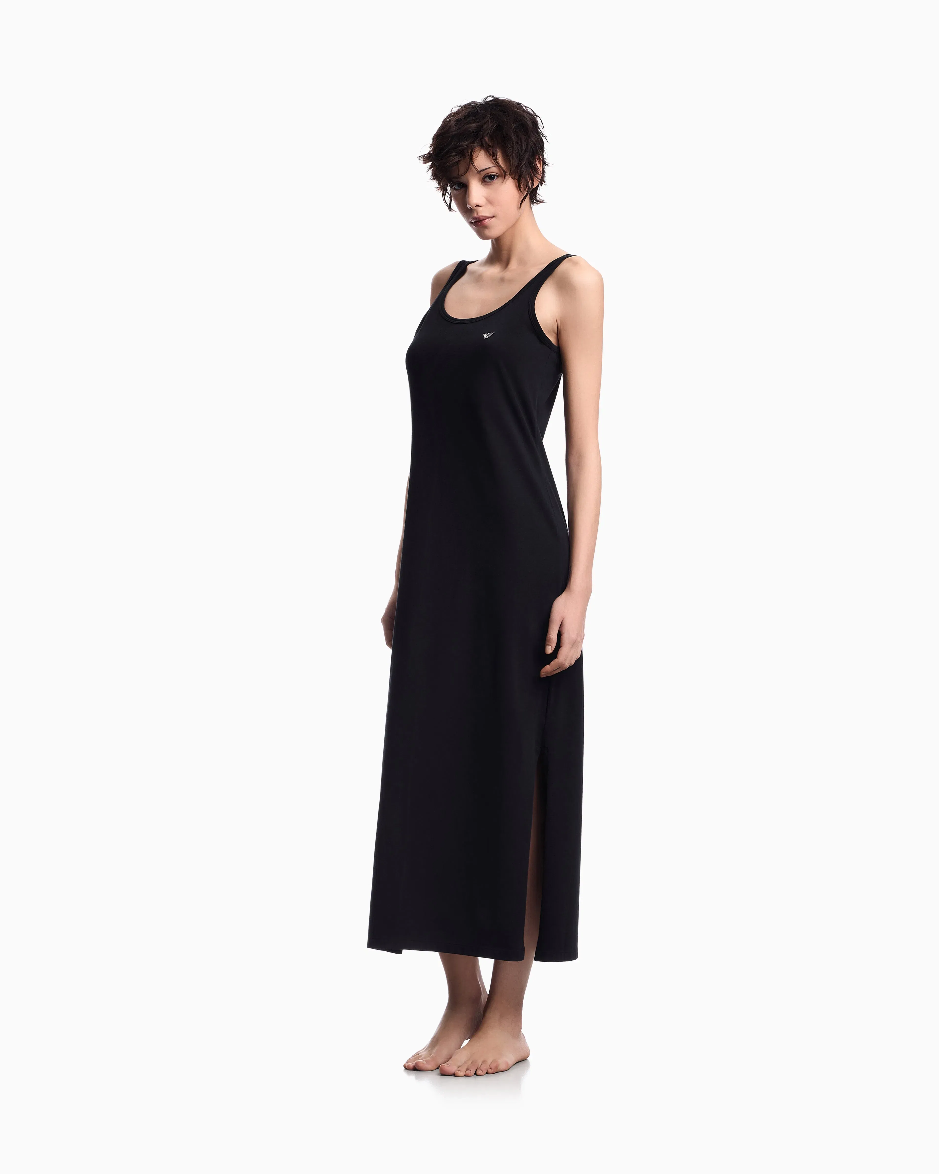 Emporio Armani organic jersey nightdress