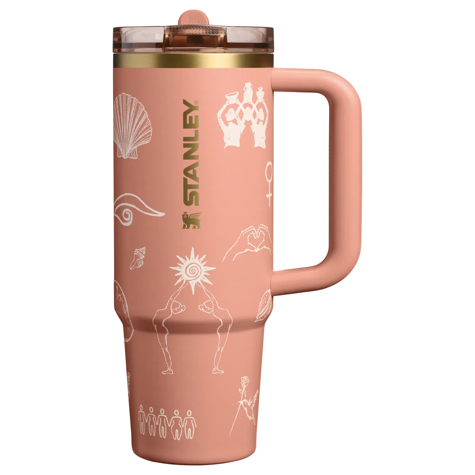 The Stanley 1913 x Nest Quencher ProTour Flip Straw Tumbler | 30 OZ Her Symbols, Her Story