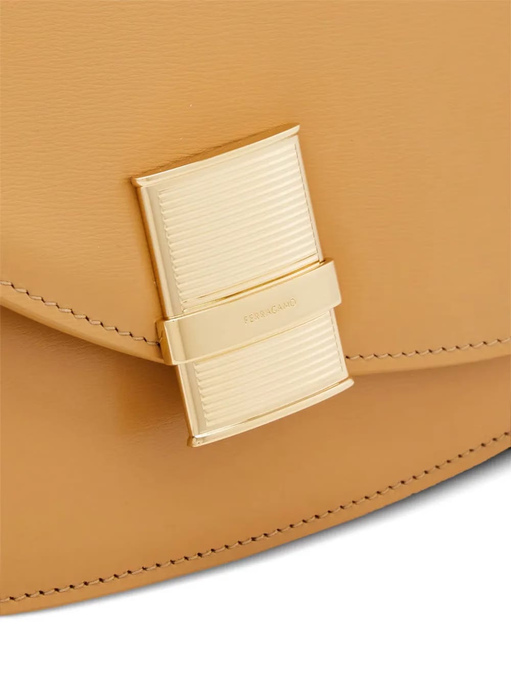 small Asymmetric leather shoulder bag