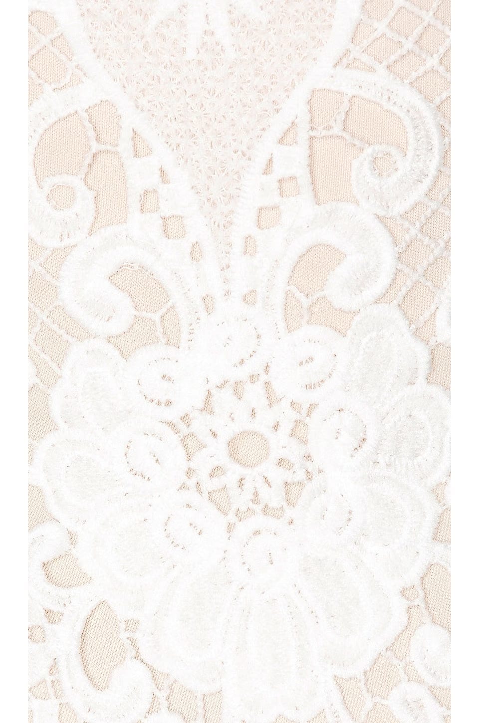 superdown Brianna Open Back Dress in White