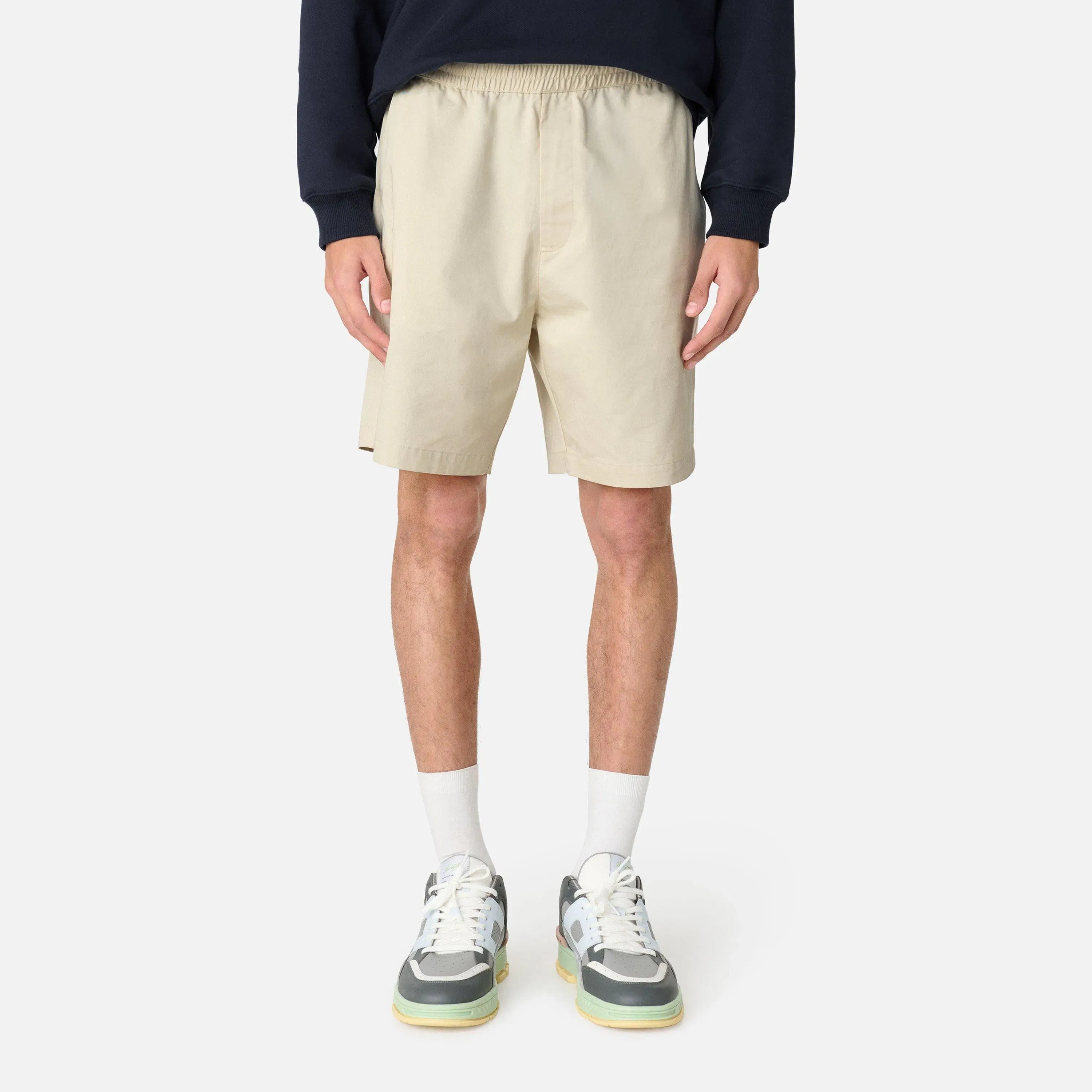 Stitch Fleece Jogger Shorts