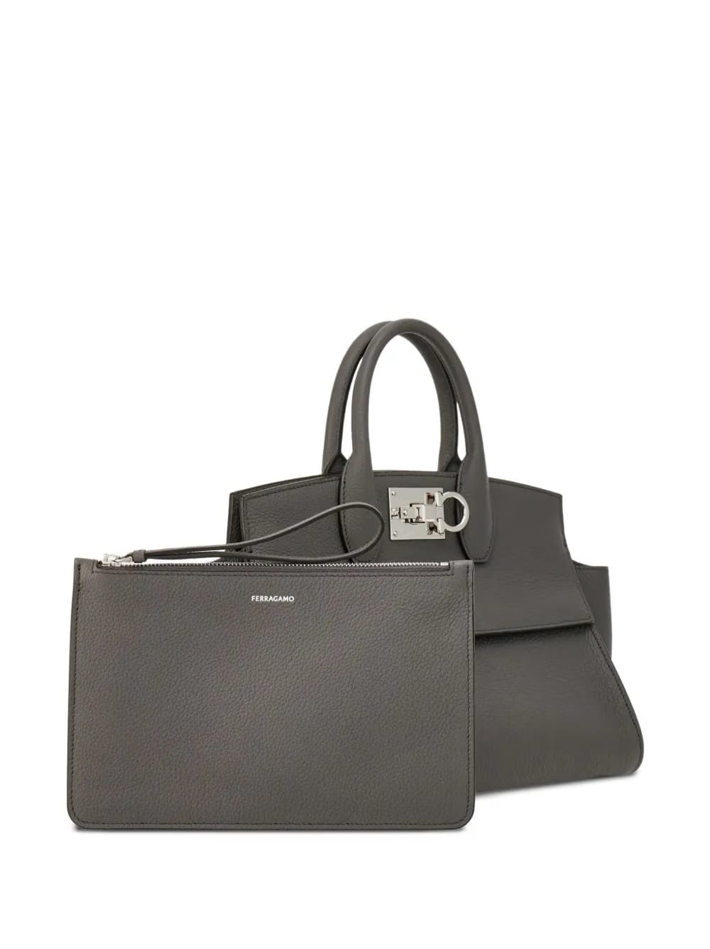 Studio logo-plaque tote bag