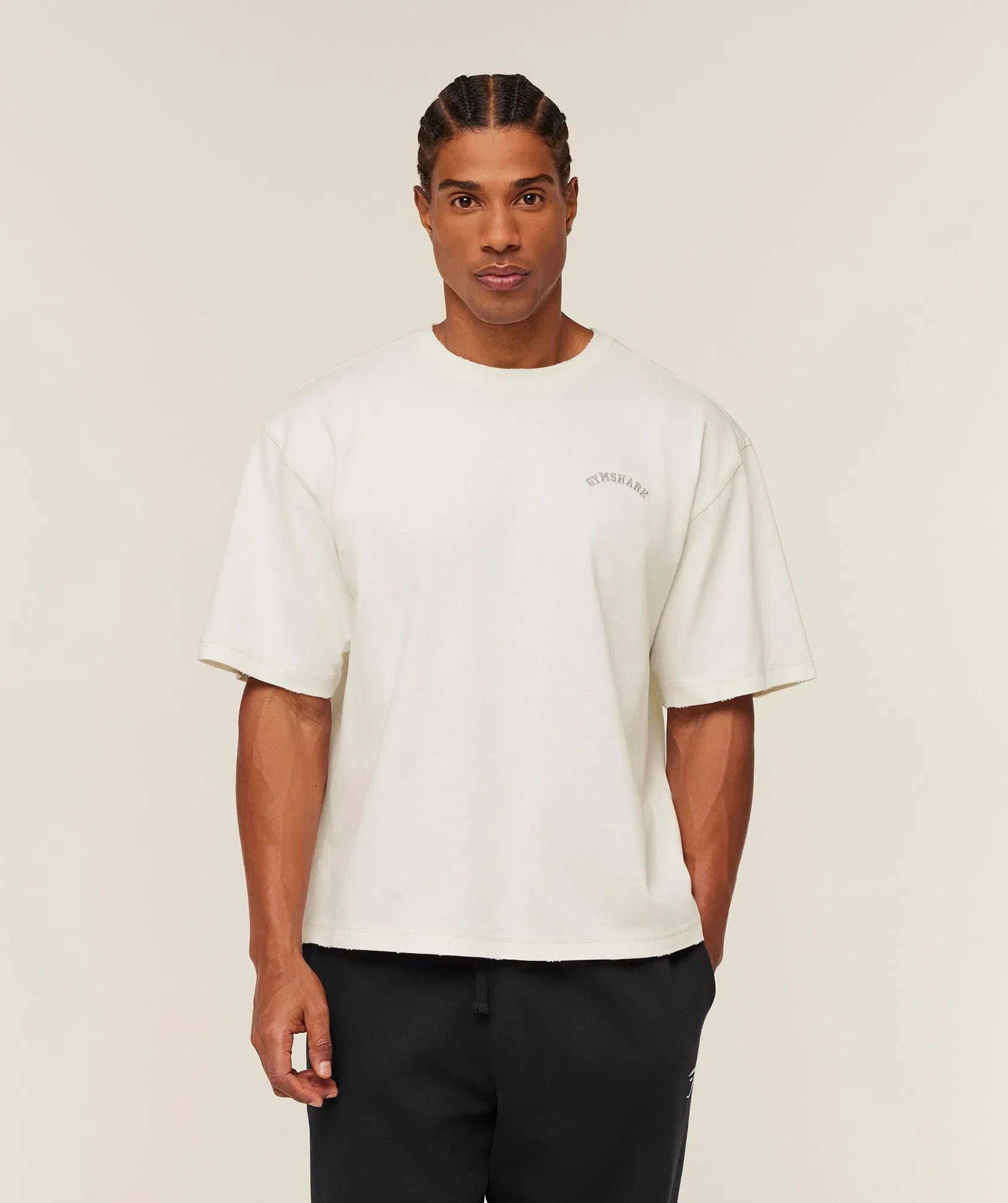 Gymshark Re-Rack T-Shirt - GS Soft White