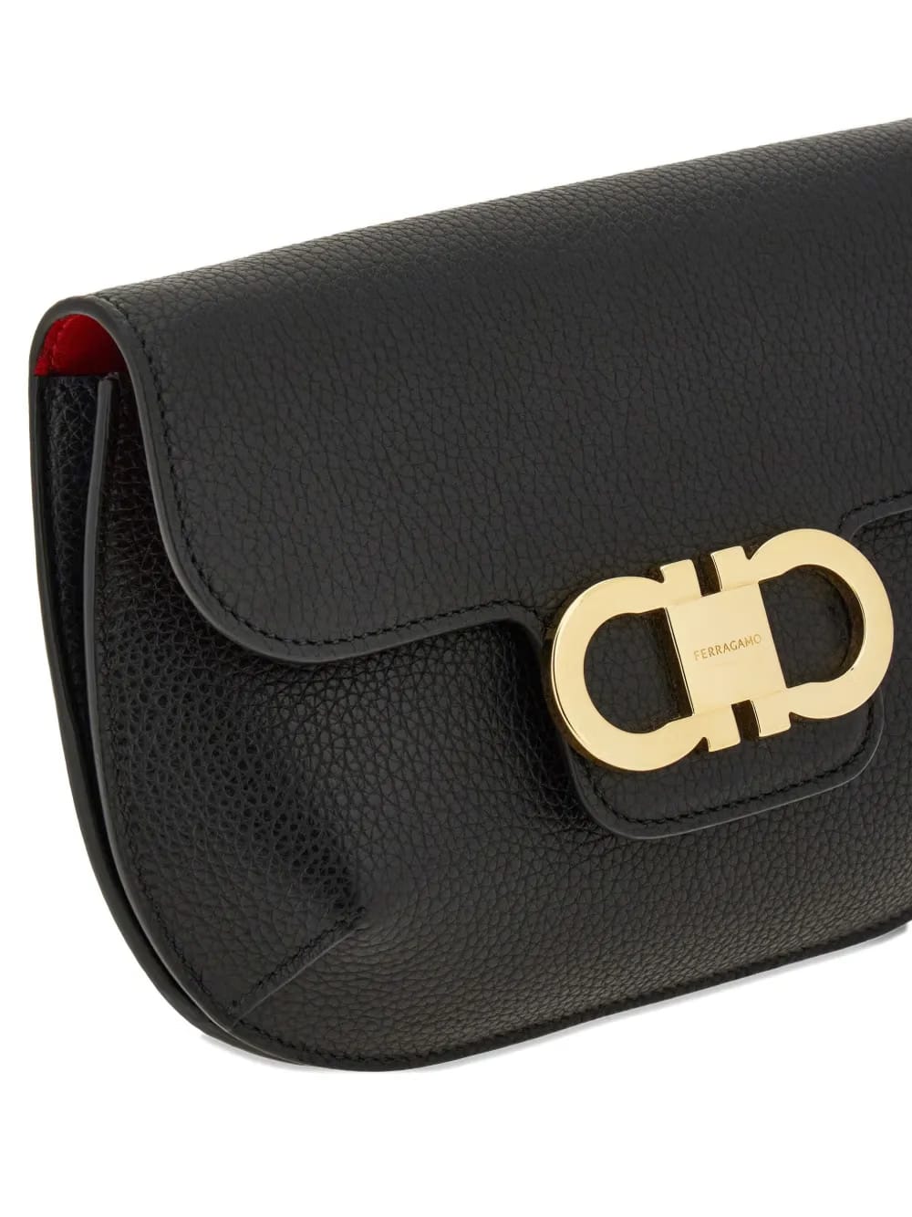 mini double-Gancini cross body bag