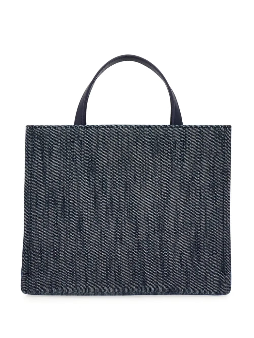 small Venna logo-embroidered tote bag