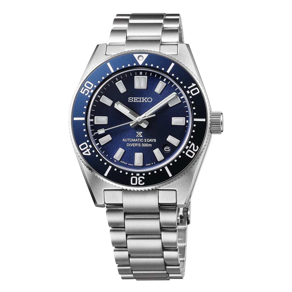 Seiko Prospex Sea Blue Dial Stainless Steel Watch - SPB451J1